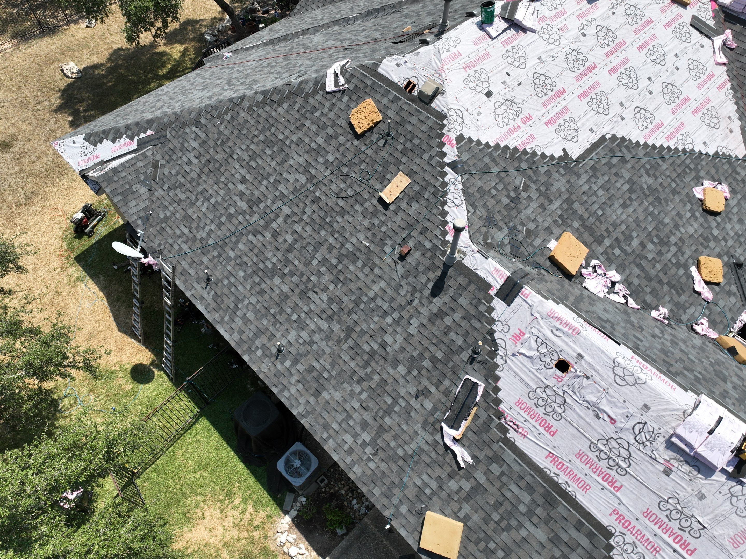 Residential Roof Replacement using Owens Corning Duration Designer 30 Year Laminate Shingle  by Premier Roofing and Contracting