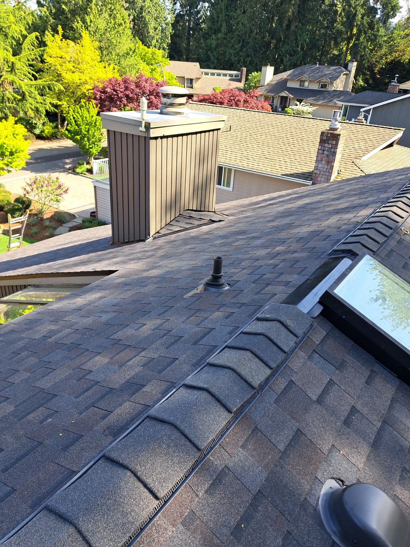 Bad EuroShield Install to Shingles in Issaquah by Roof Smart