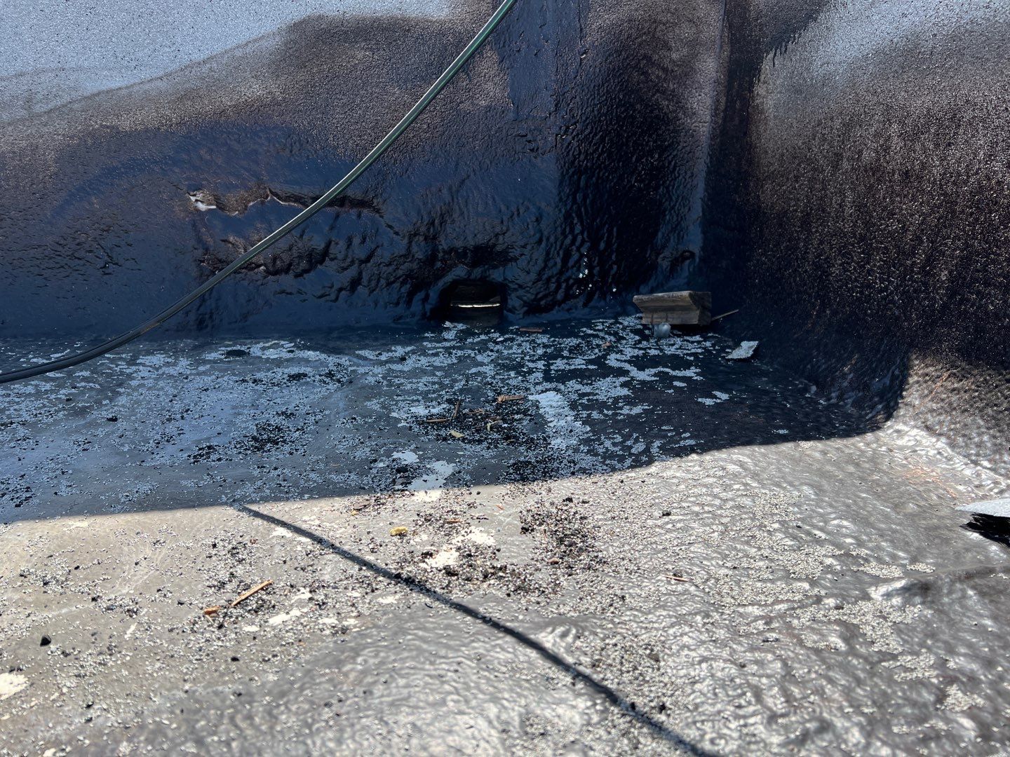 Spray foam and coatings using Conklin Benchmark/PUMA XL coatings and spray foam by Straight Edge Roofing Inc