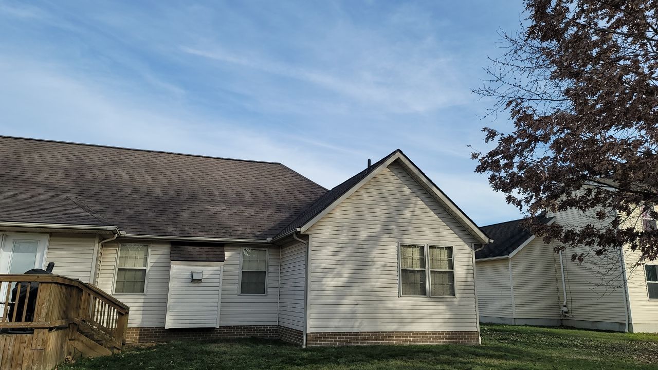 ATLAS PINNACLE COLOR: SCHOTCHGARD HEATHER DRIP EDGE: MUSKET BROWN by Eagle Eye Roofing