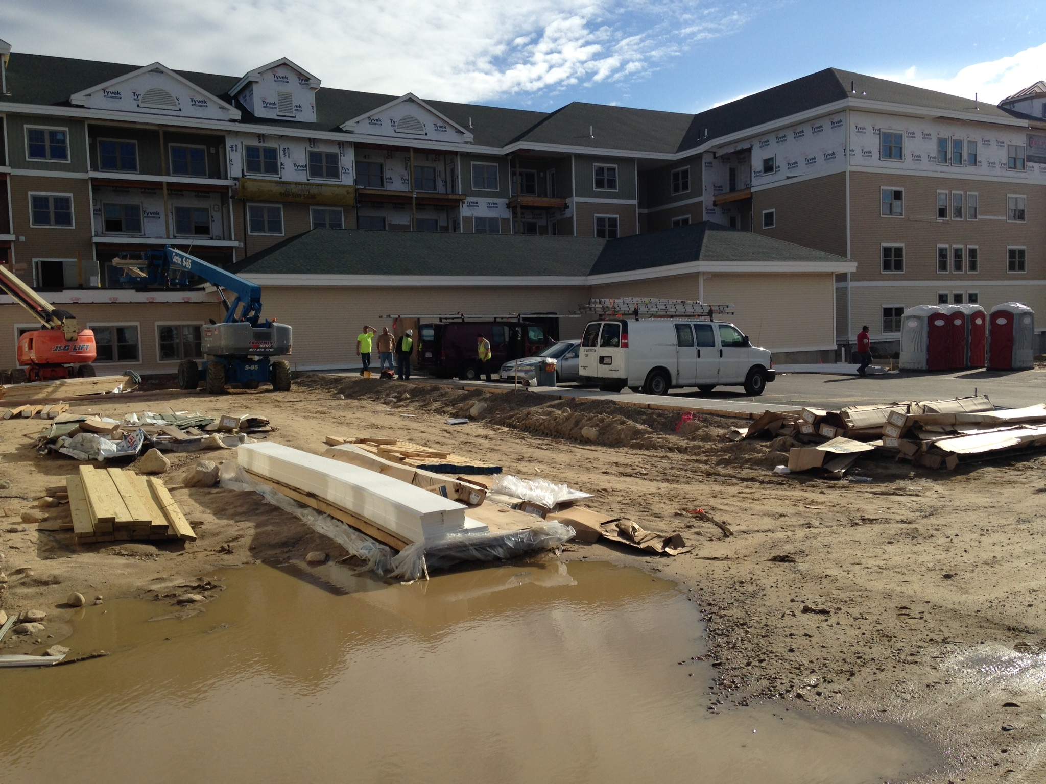 Commercial Gutters at Keystone Place in Buzzards Bay, MA by Gutter Pro by Gutter Pro Enterprises