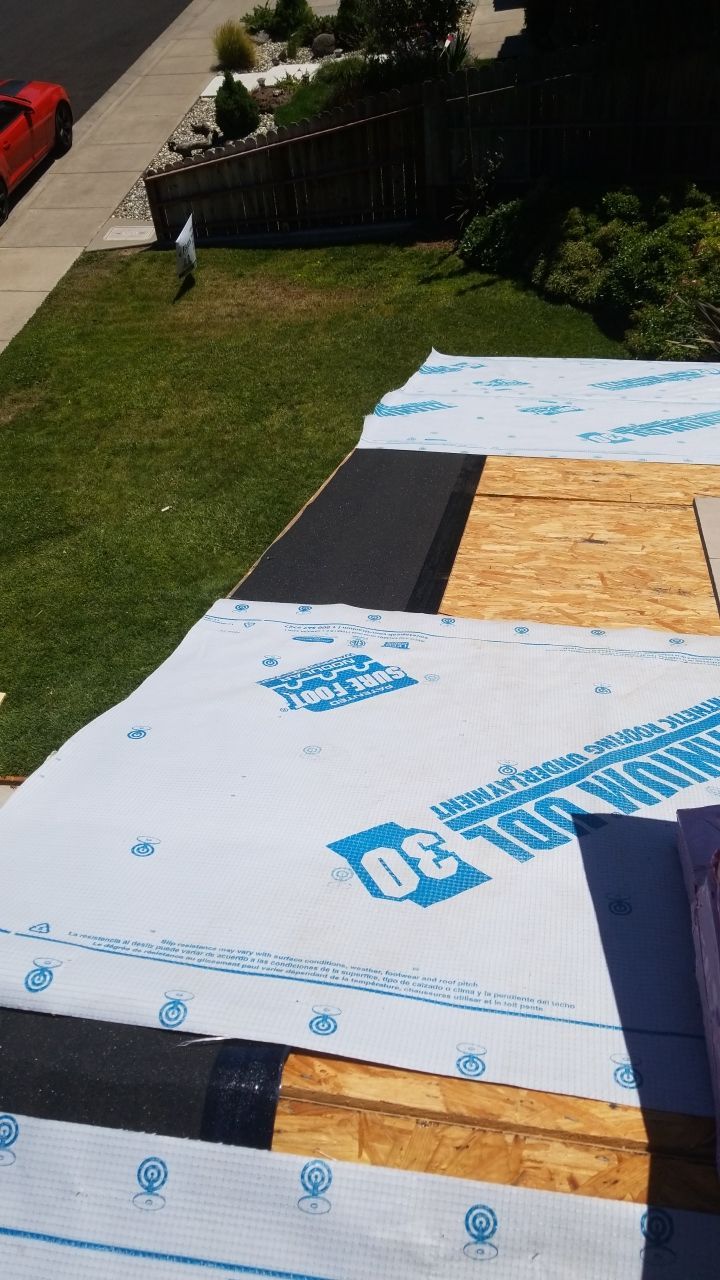 Upgraded gutters and roof by Byers Enterprises