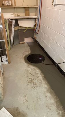 Waterproofing for our neighbor Heather