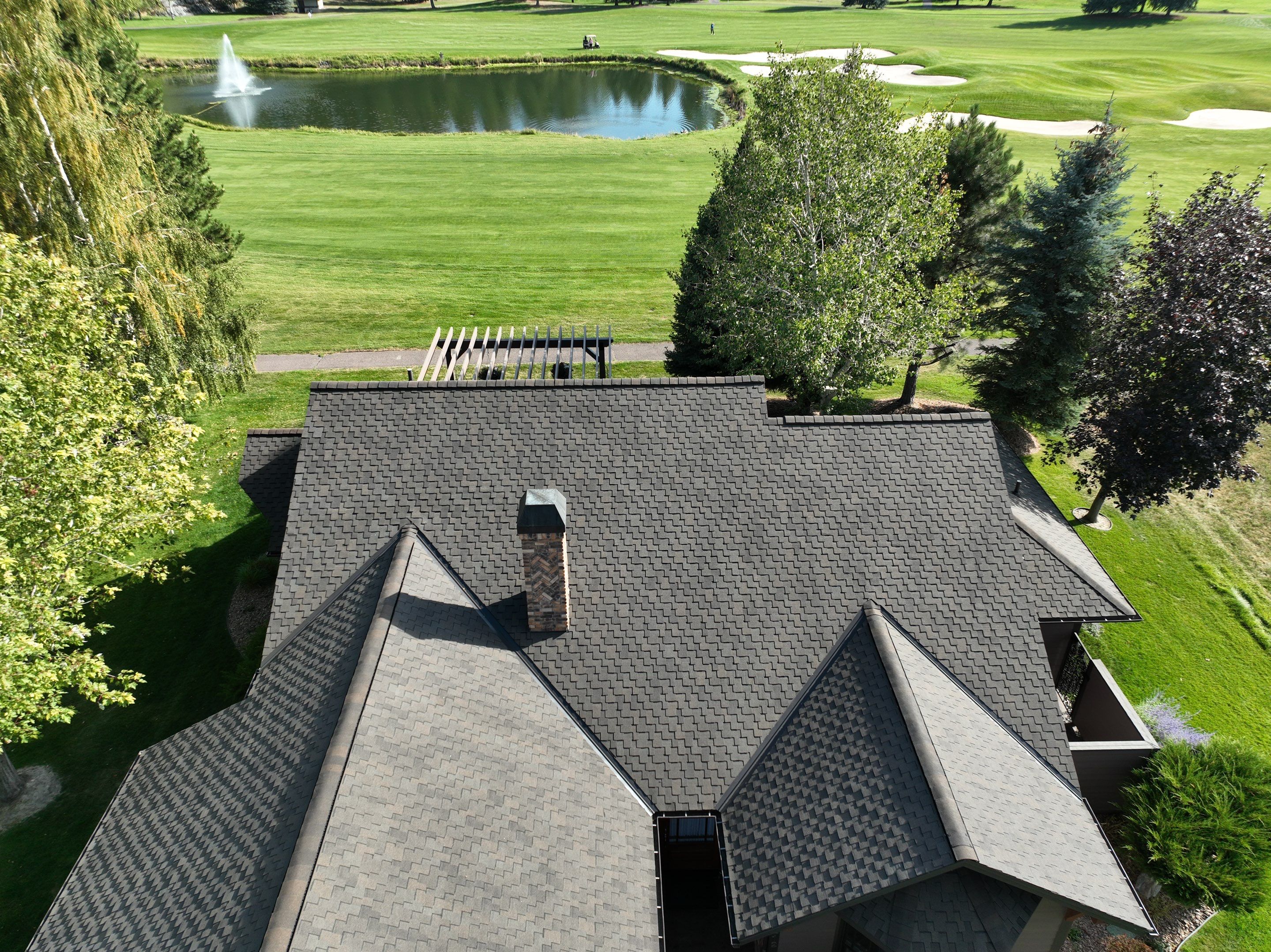 GAF Grand Sequoia - Autumn Brown Blend  by Montana Roofing Solutions