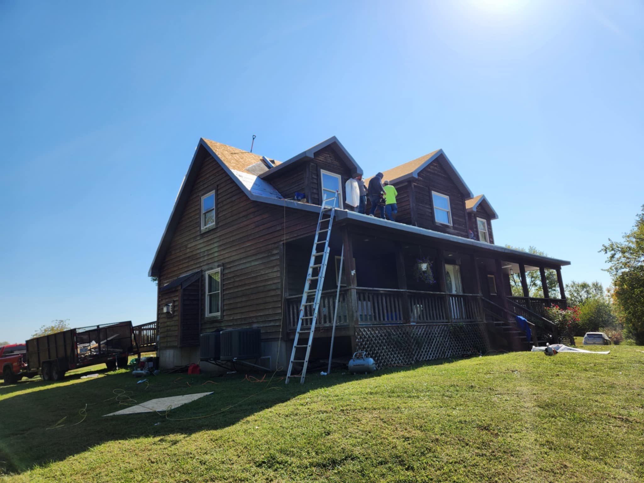 Comprehensive Roof and Siding Replacement Project in Lincoln, MO by EEC Windows, Siding & Roofing