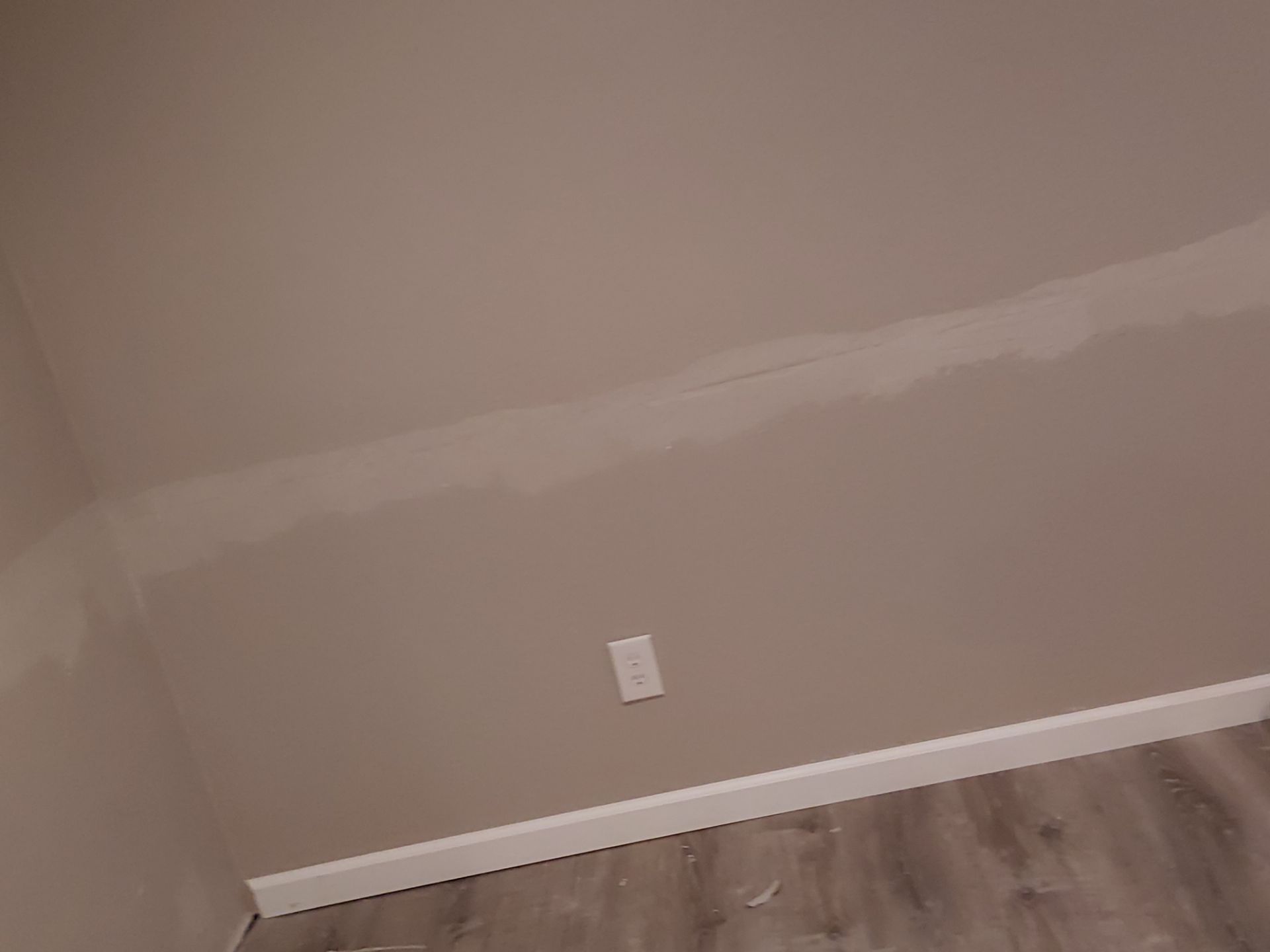 Drywall Repair Above Sliding Door + Seam Repair - Columbia, IL by Legendary Services Company LLC.