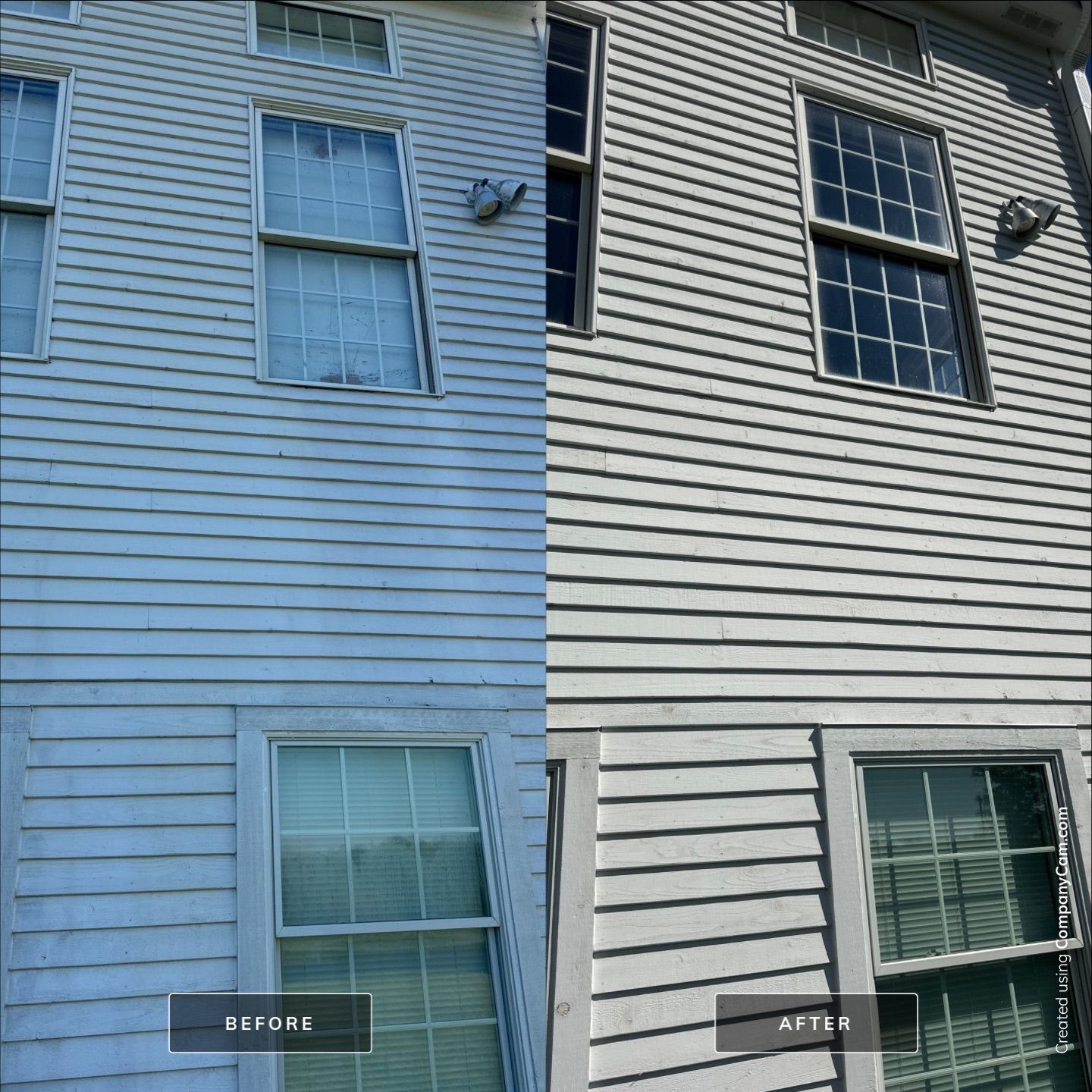 Chain of Lakes Community Bible Church Exterior Wash by Simmons Power & Soft Washing
