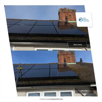 Solar Panel Cleaning Chessington by Ges Exterior Cleaning ltd