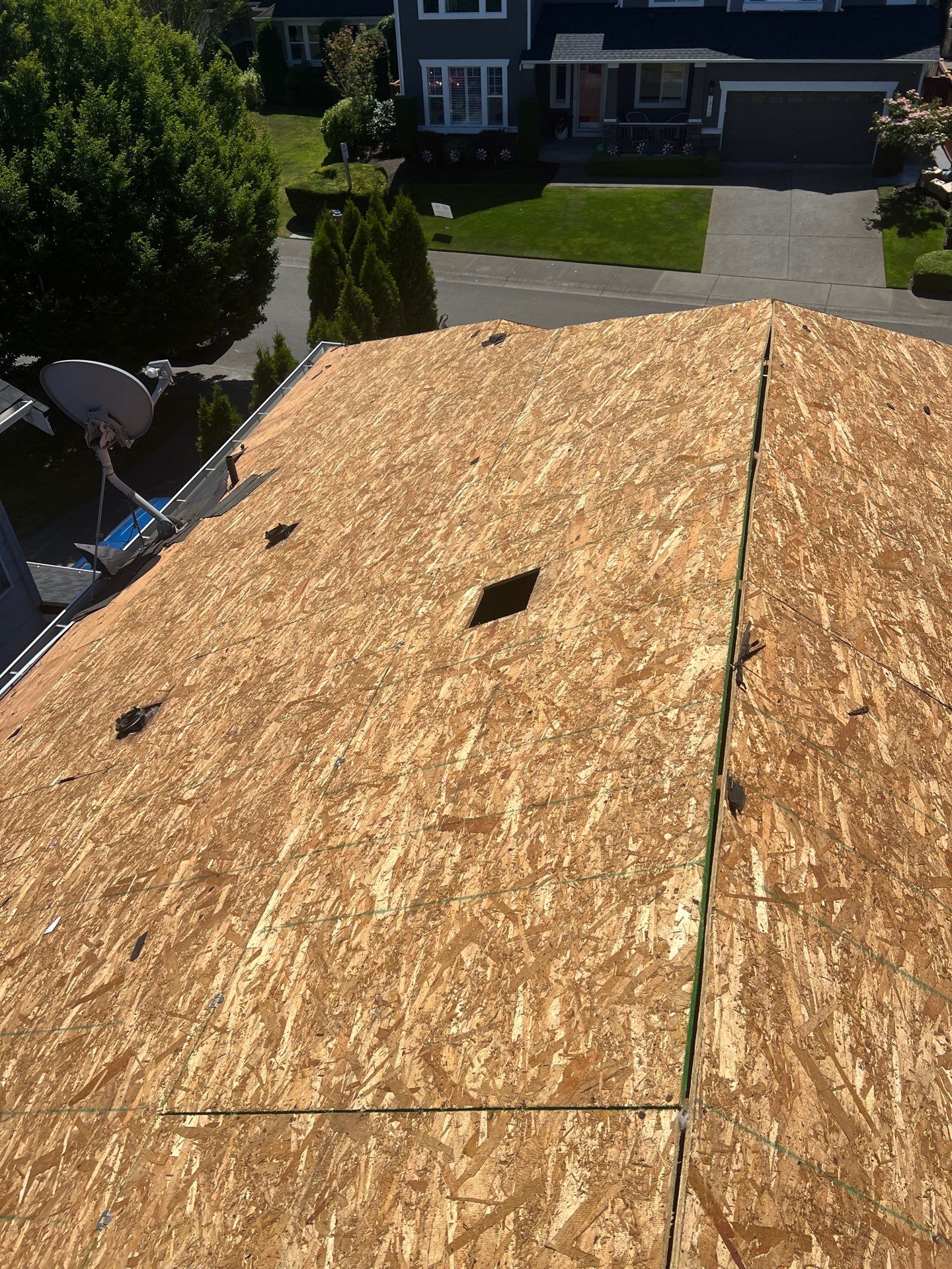 Residential Roofing Installation using GAF UHDZ Shingles by Roofing Formula LLC
