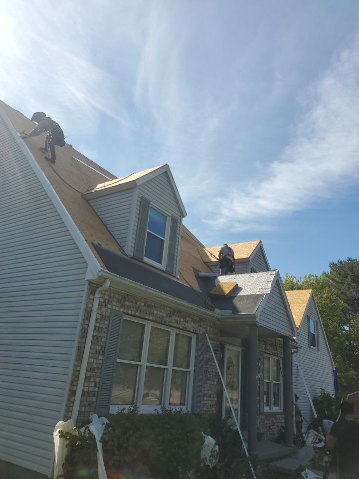 Residential Roofing Installation by Rainstoppers Roofing
