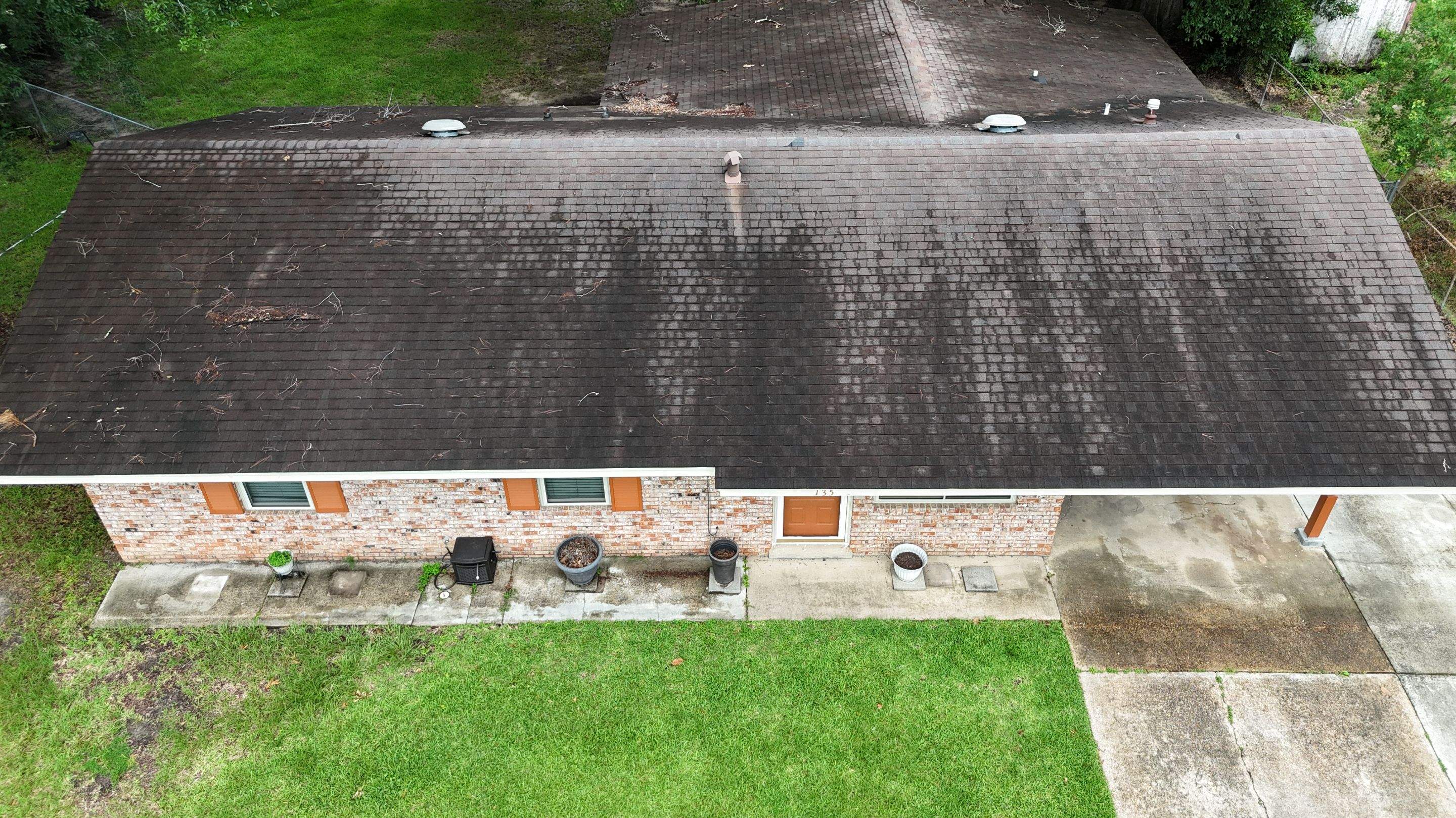 Old roof replacement by Husband Roofing & Contracting