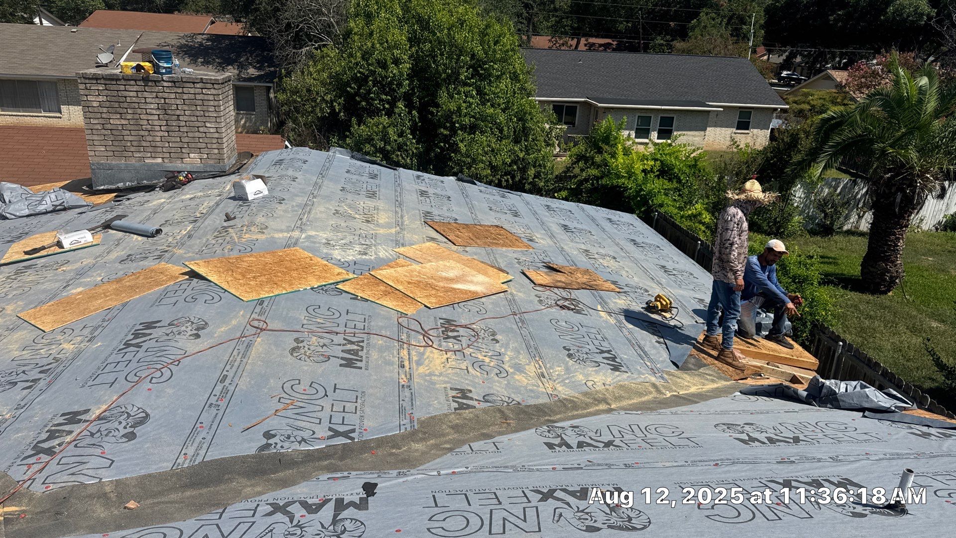 Project in New Braunfels by Rhino Roofing and General Contracting, LLC