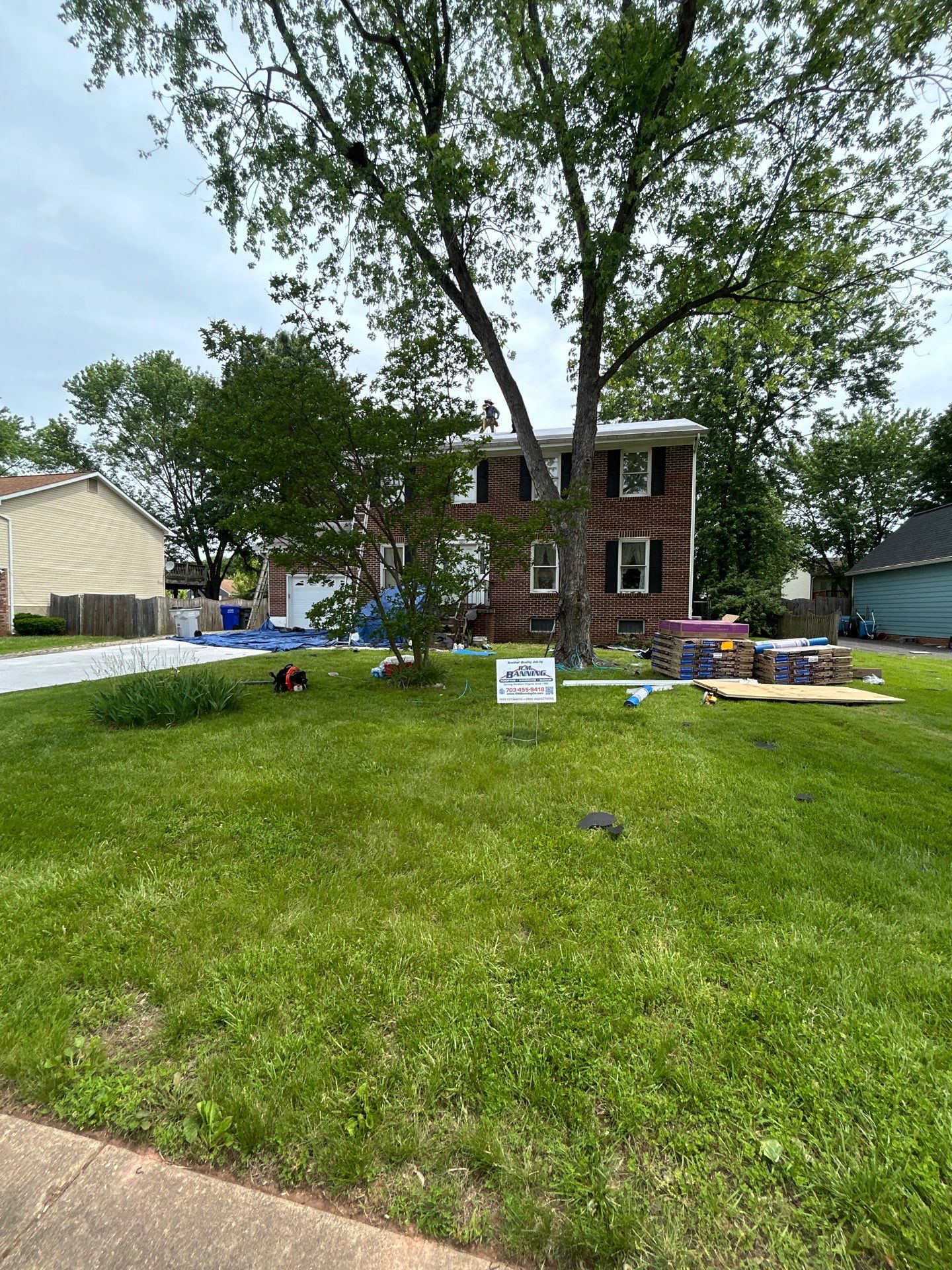 Manassas: Residential Roof Replacement with CertainTeed Landmark Pro in Max Def Georgetown Gray by RM Banning, Inc.
