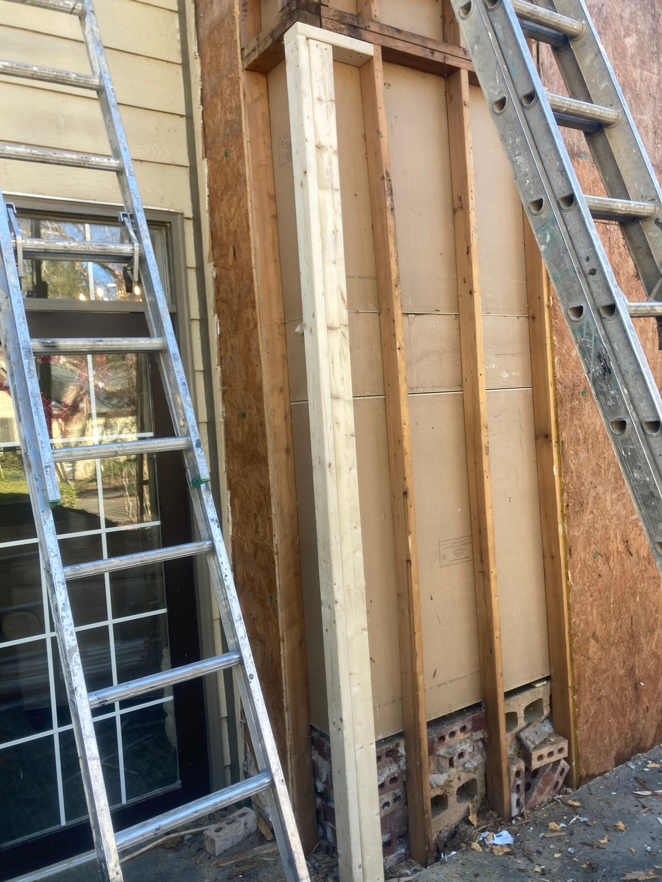 Chimney Siding Replacement & Restoration by PGP Surface Solutions, LLC