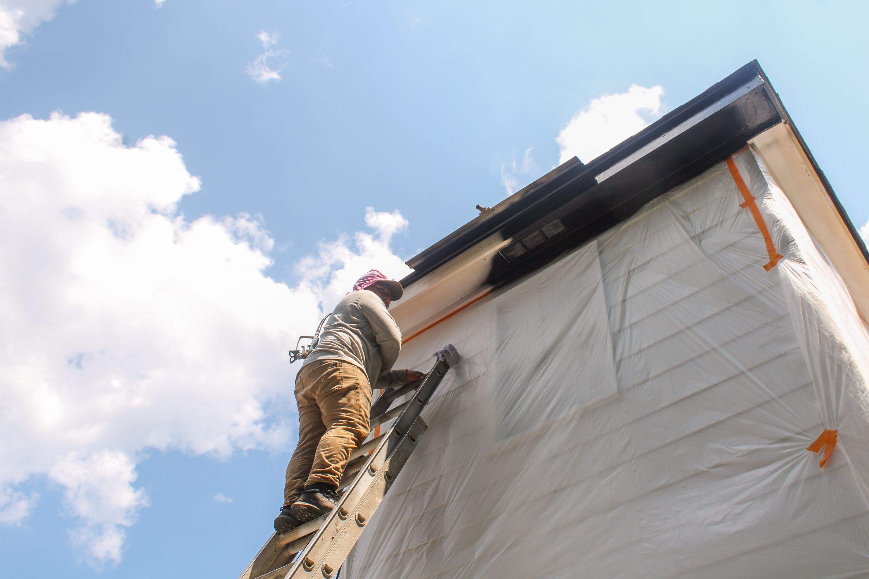 James Hardie Siding Install, Rotten Wood and Gutter Replacement and Exterior Painting by Nelson Exteriors 