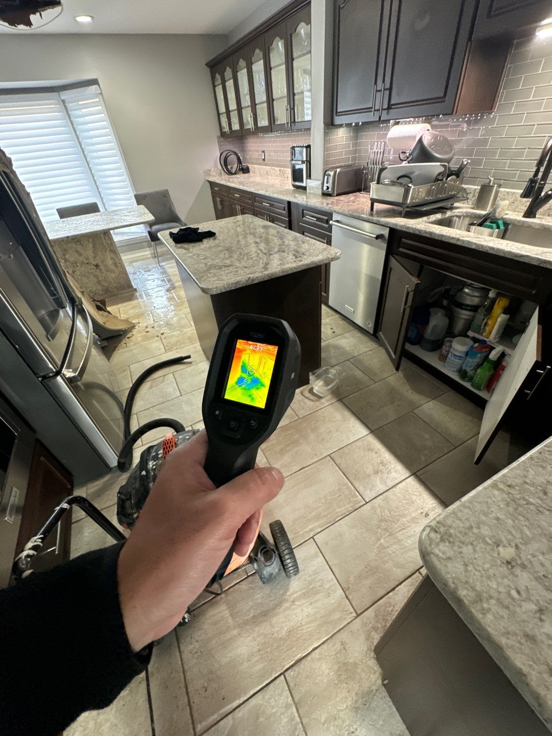 Project in West Bloomfield by EzDry Water Mitigation & Property Restoration