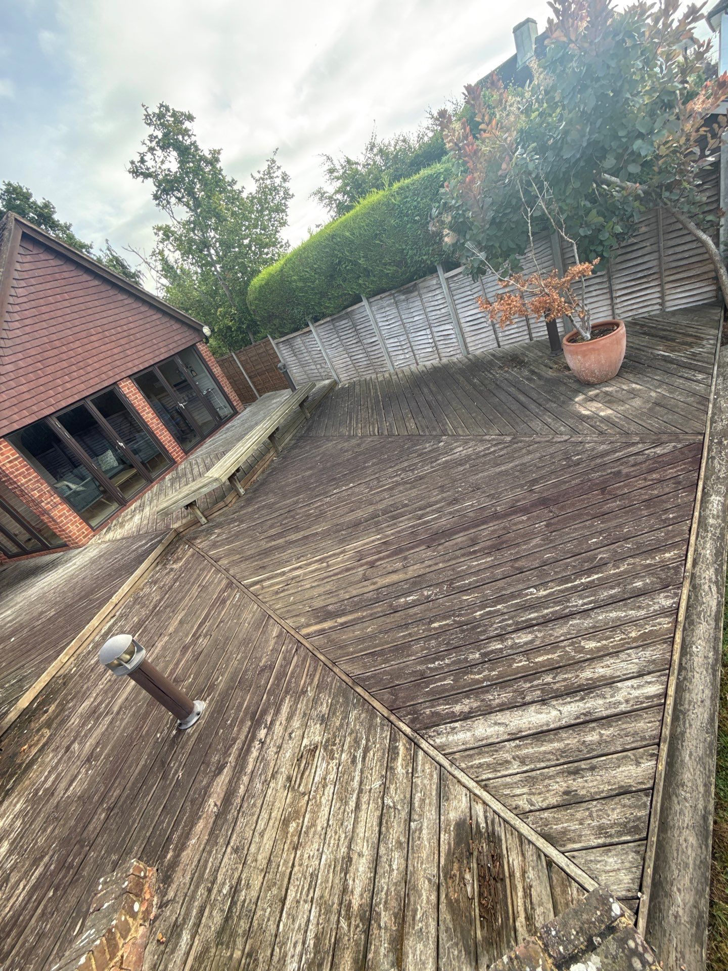 Decking Clean - Pre Staining by Ges Exterior Cleaning ltd
