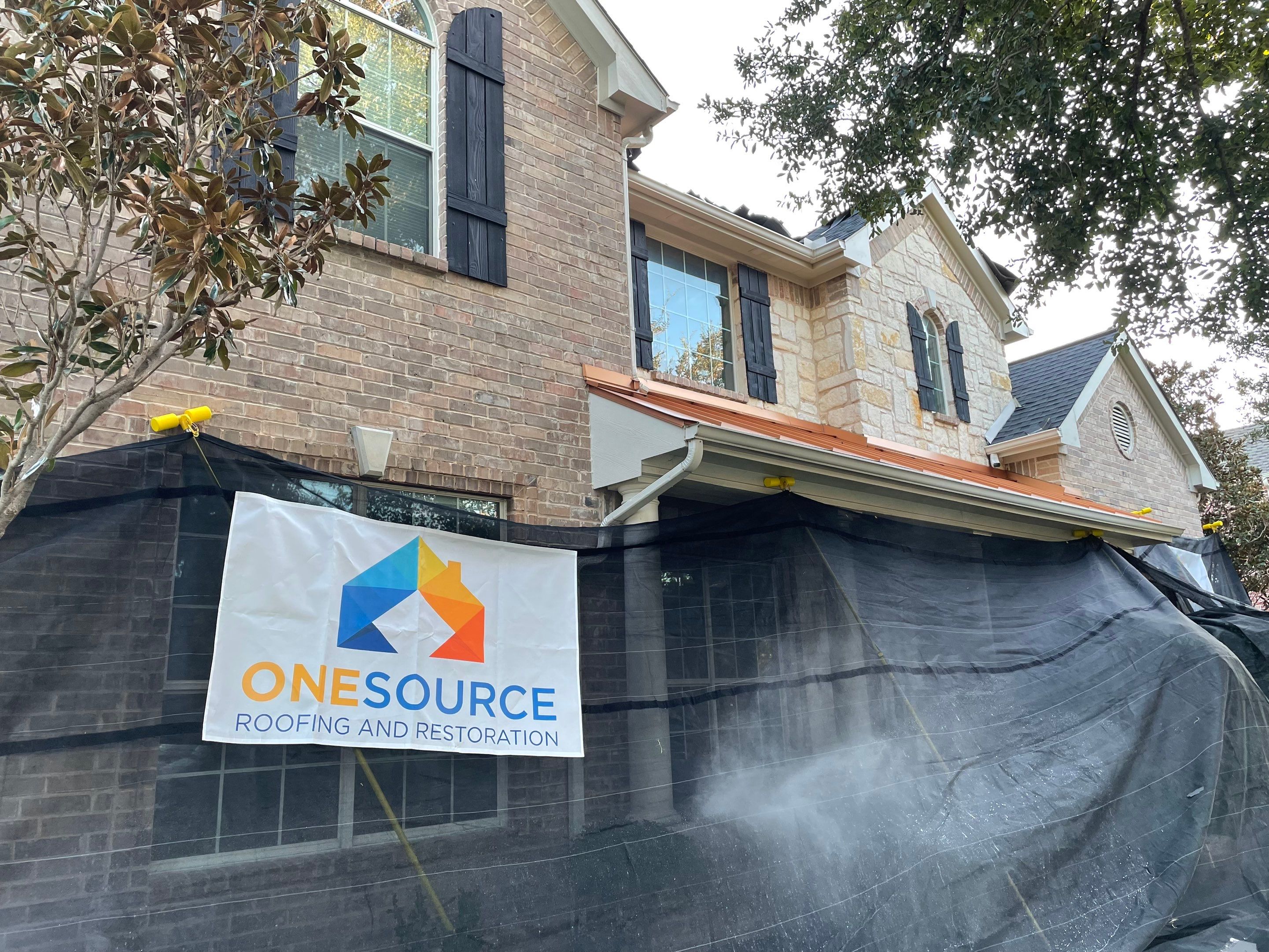 Residential Roofing Installation using GAF ArmorShield II Charcoal by OneSource Roofing and Restoration