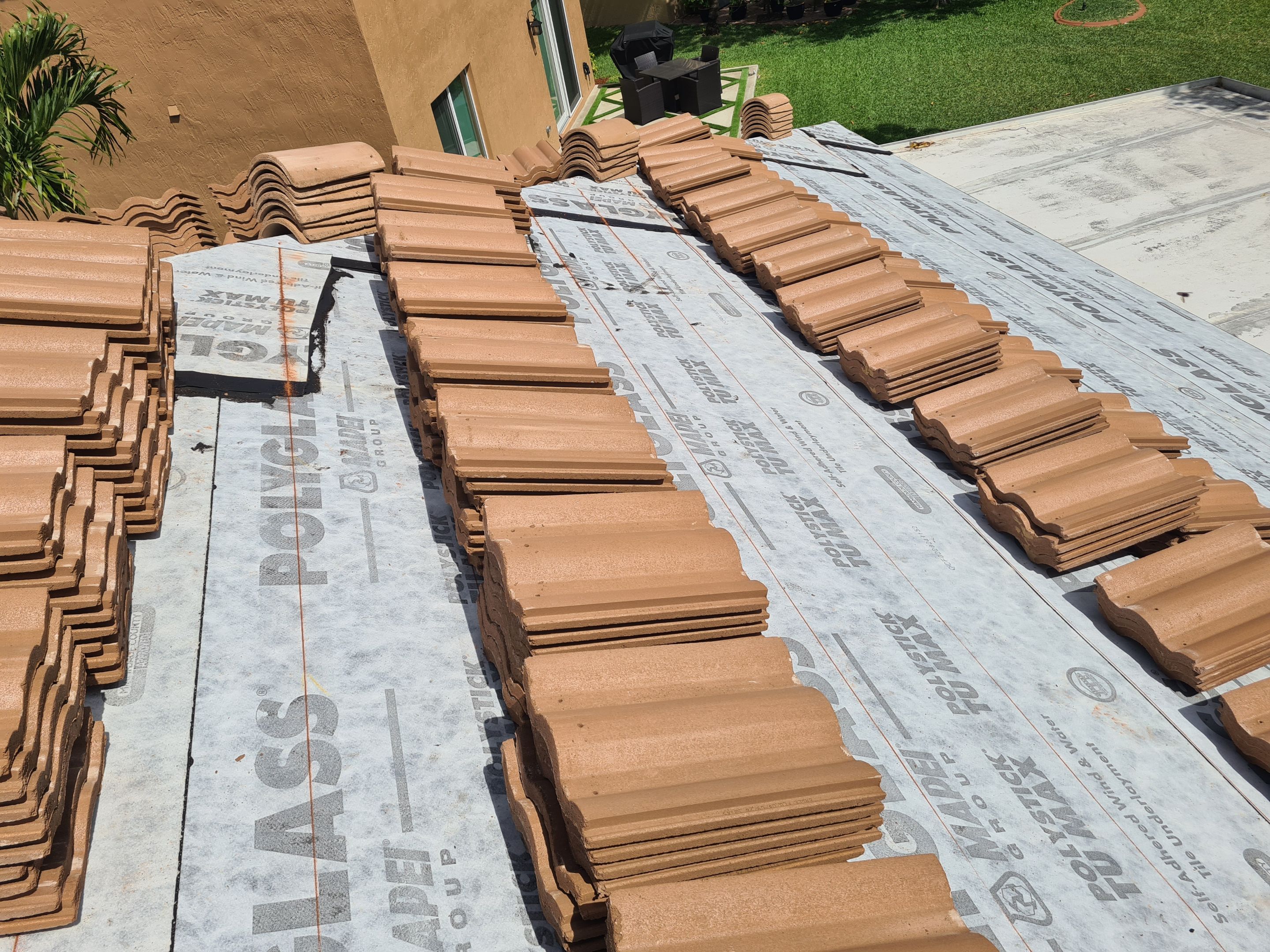 Residential Roofing Installation using Eagle Roofing Tile by BLUES BROTHERS ROOFING