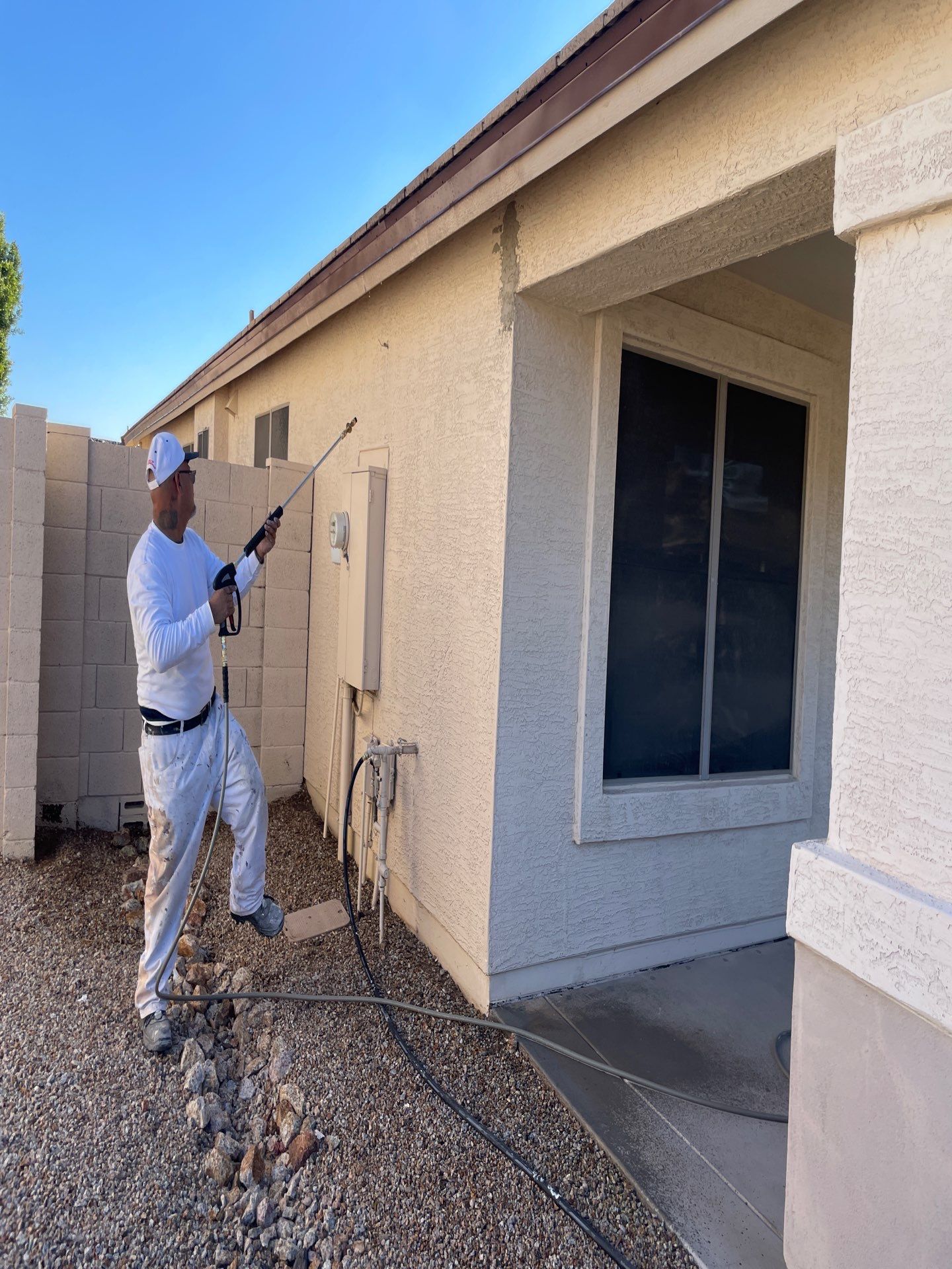 Hamilton - A Gorgeous Home Exterior Makeover in Phoenix, AZ with Dunn Edwards Paints by Double G Painting Contractors, LLC