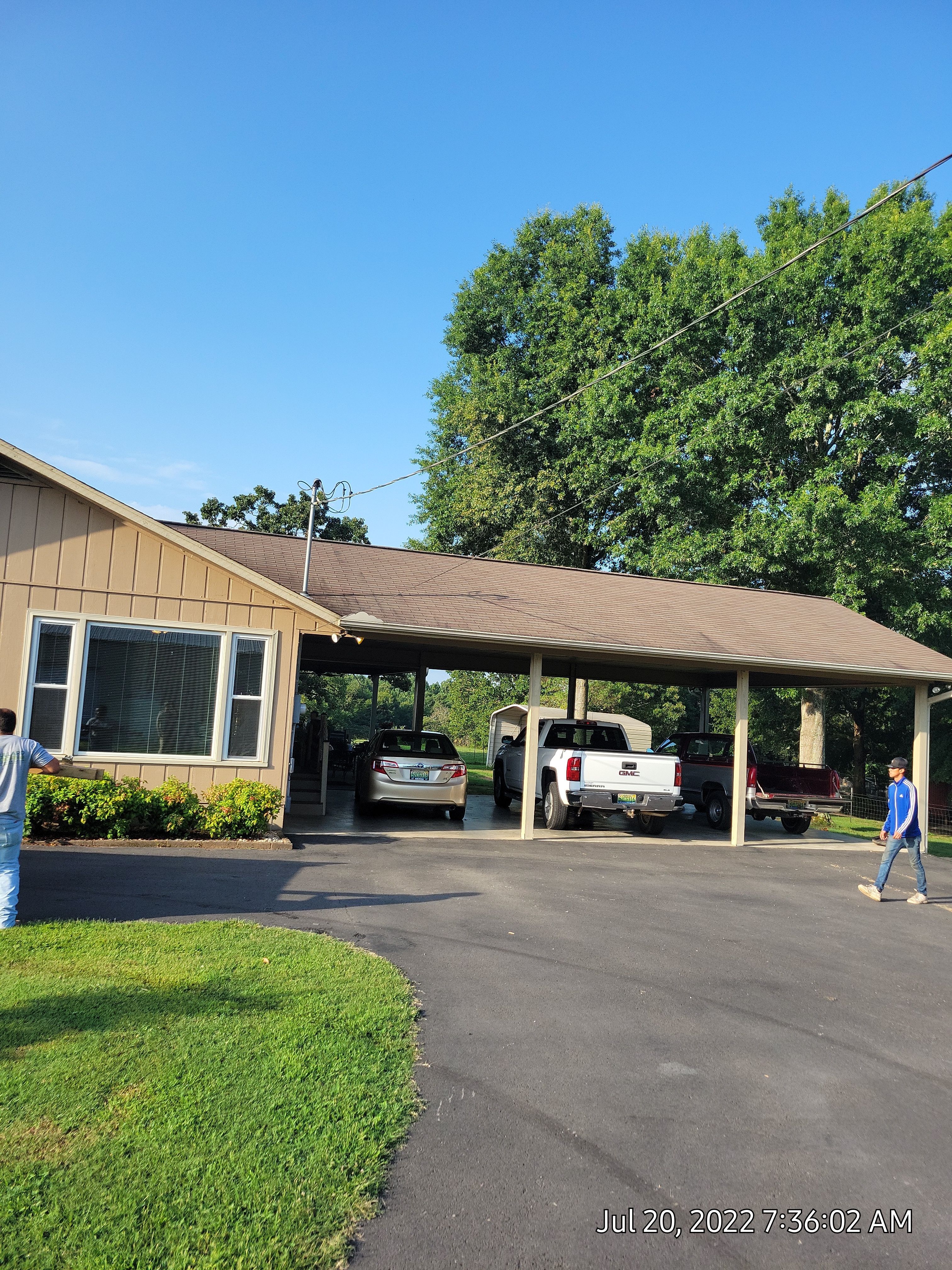 Residential Roof Remove and Replace using Low Rib Metal Roofing Panels by Bullard Roofing