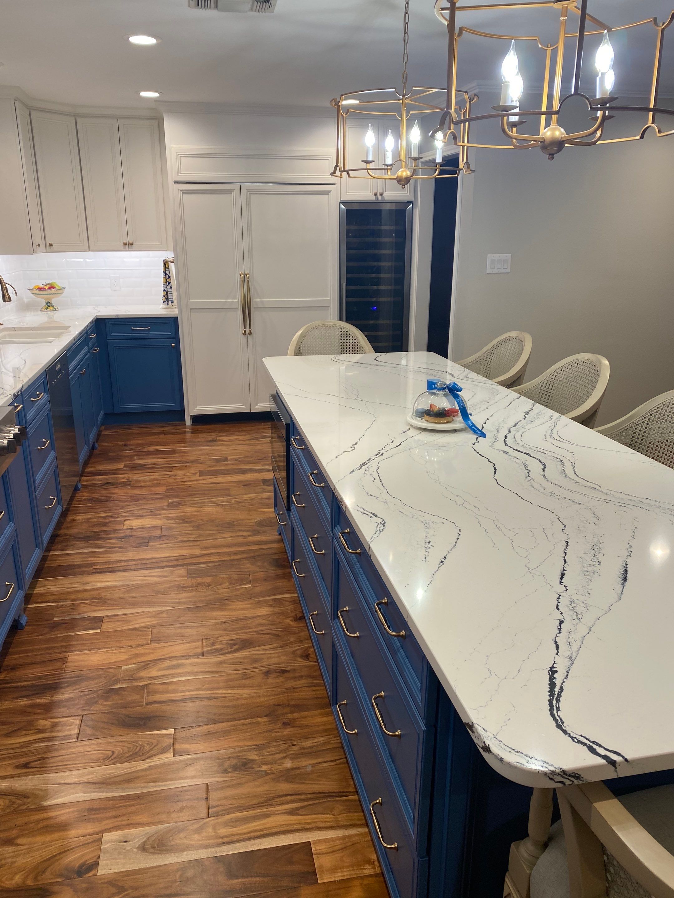 Vista Del Norte Kitchen Remodel | Smart Storage & Custom Blue Island by Legacy Bath and Kitchen