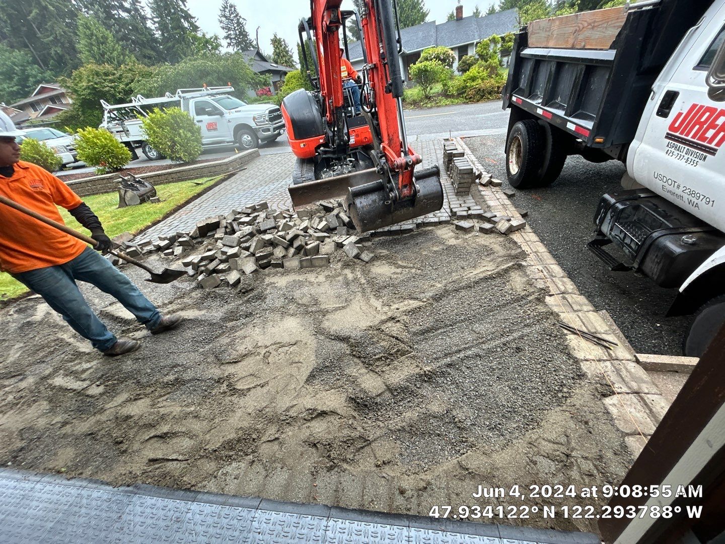 James | Concrete Driveway, Walkway & Stairs/Porch and & Planting by Jireh Asphalt & Concrete Inc 