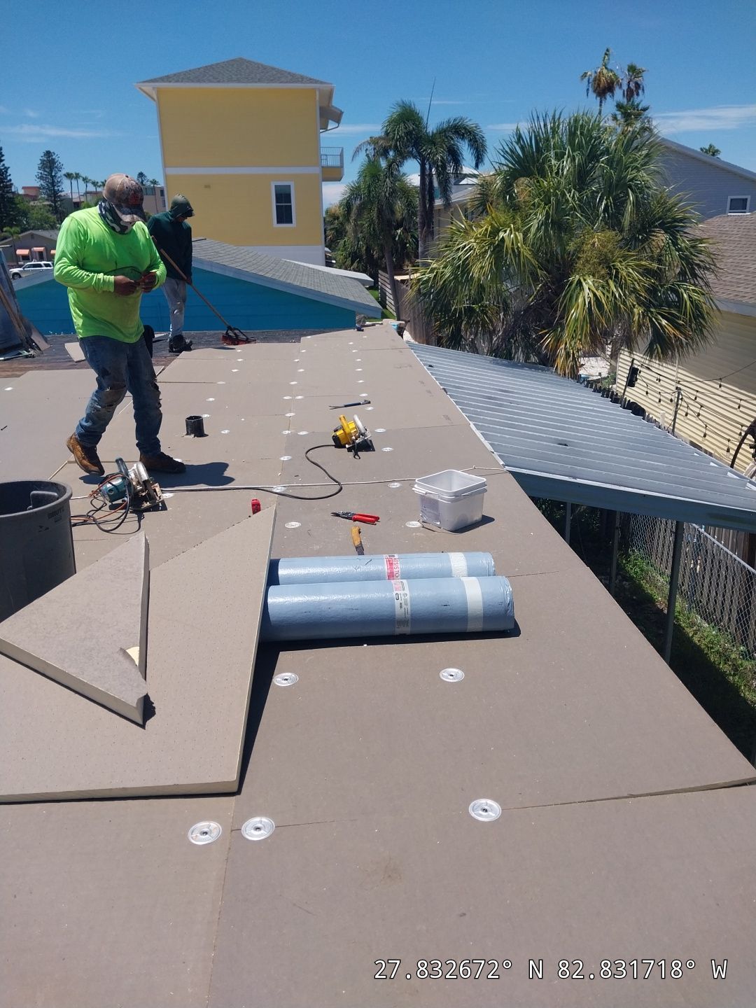 Project in Redington Shores 33708 by Mitchell Roofing Company LLC 