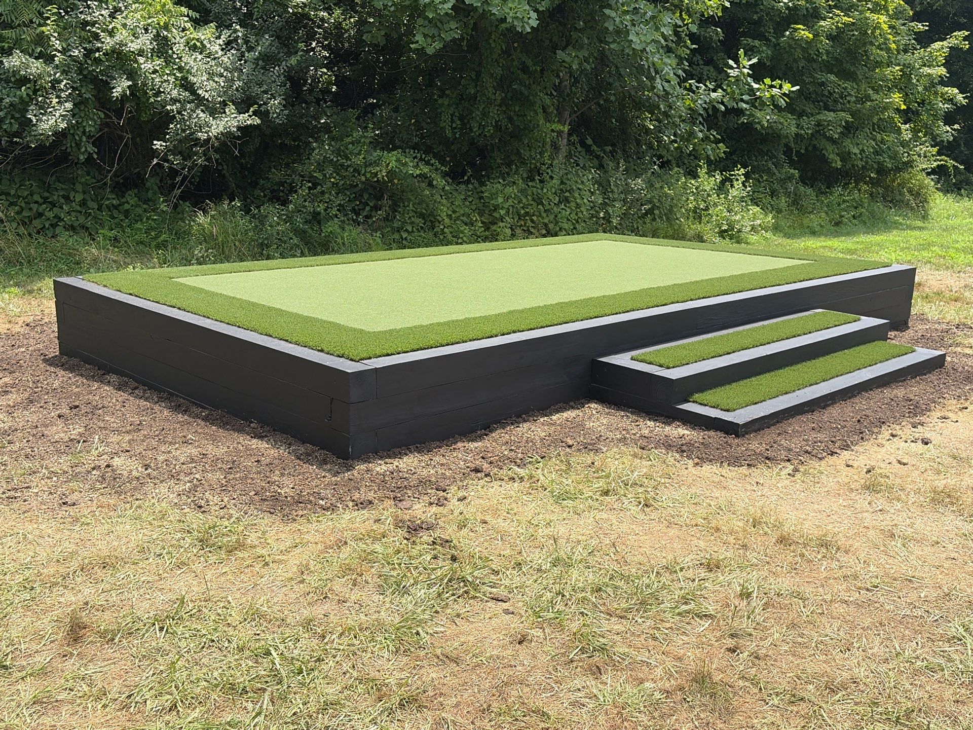 Custom Replica Golf Green and Tee Boxes in Batavia, Ohio by Southwest Greens Midwest
