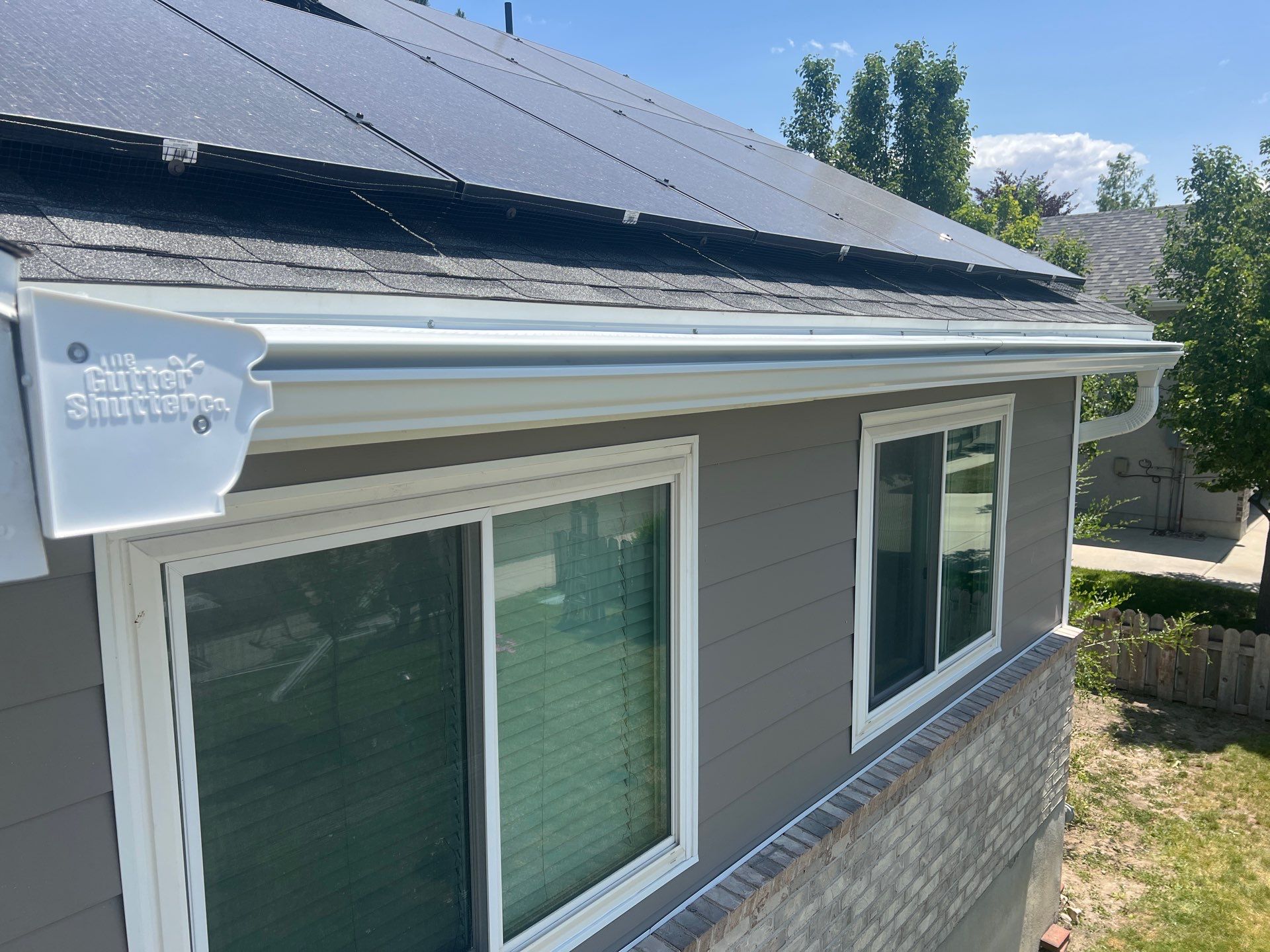 Project in Salt Lake City by Emerald Gotcha Gutters 