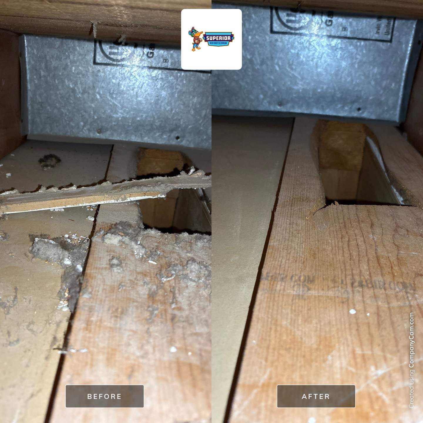 Air Duct Cleaning With a Vacuum Truck in Boardman, OH by Superior Air Duct Cleaning