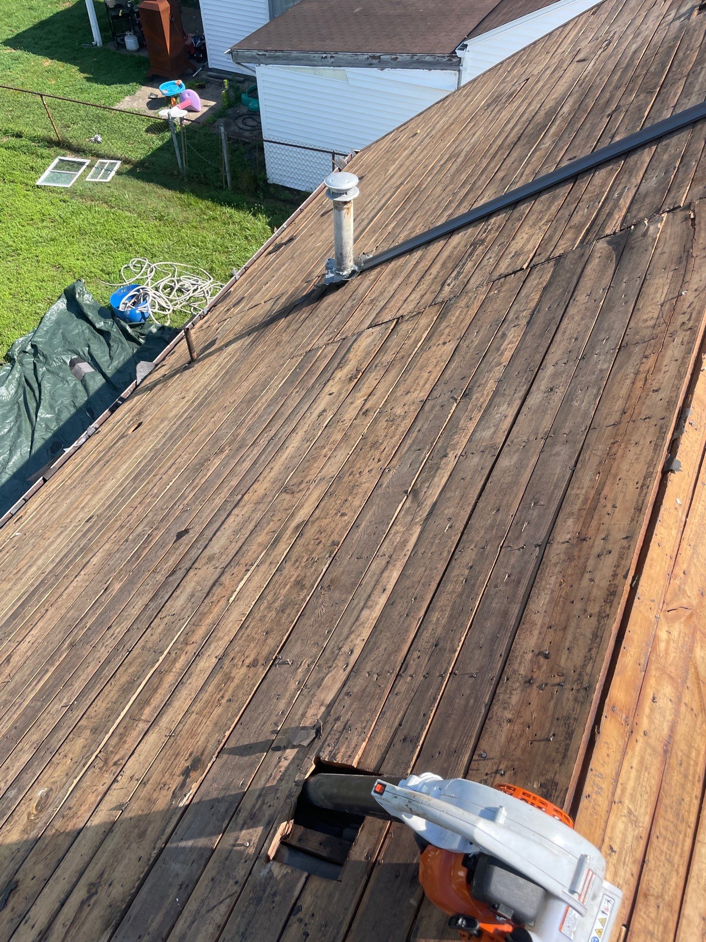 Residential Roofing Installation using Metal by Rainstoppers Roofing