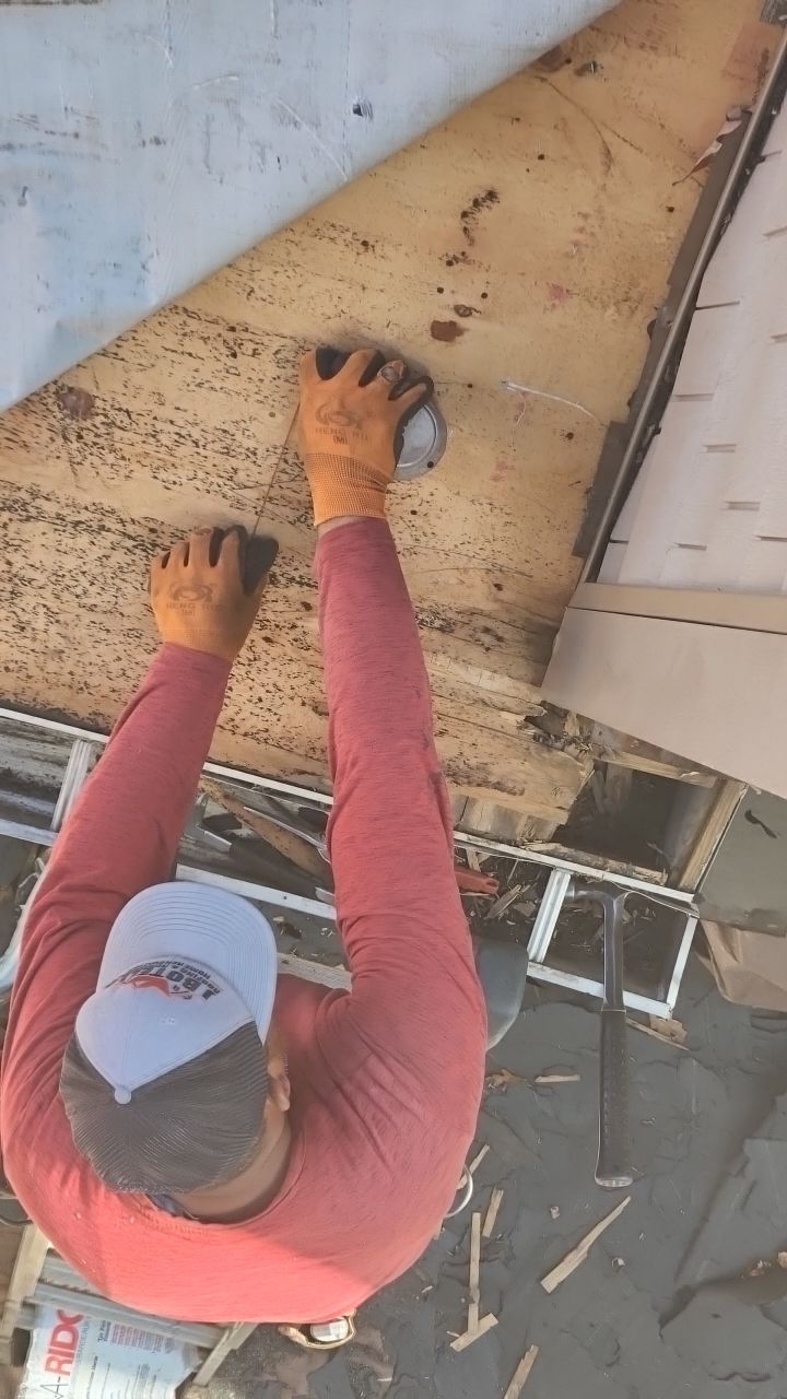New Roof and 6 inch Gutters by Just In Time Roofing and Restoration