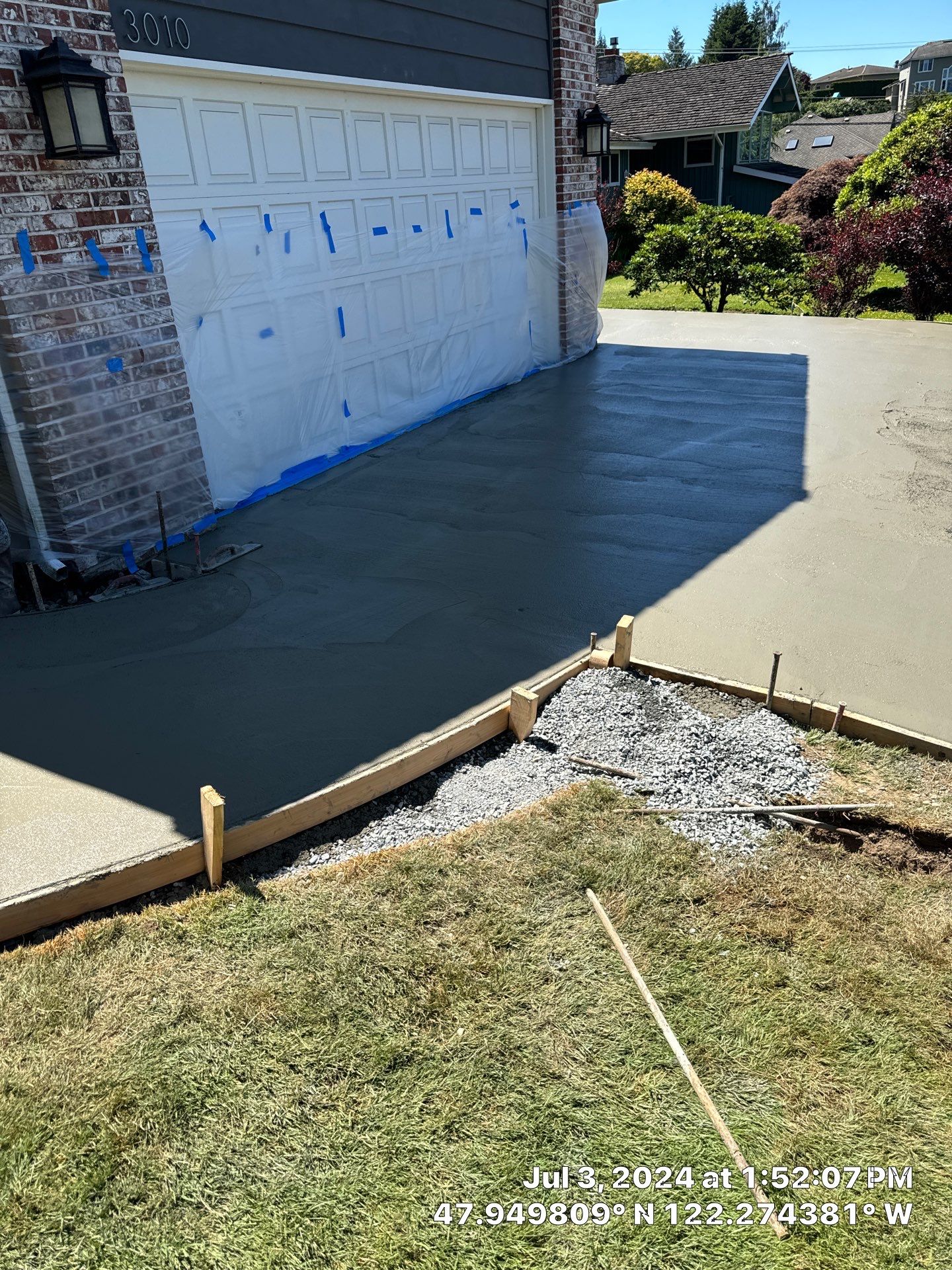 Jacob | Concrete Driveway  by Jireh Asphalt & Concrete Inc 