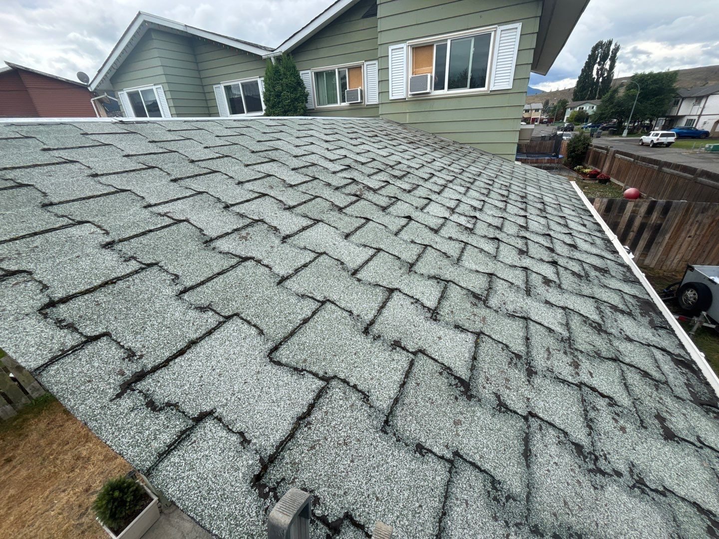 Residential Reroof Shingle - Birchwood by Top Notch Roofing Inc