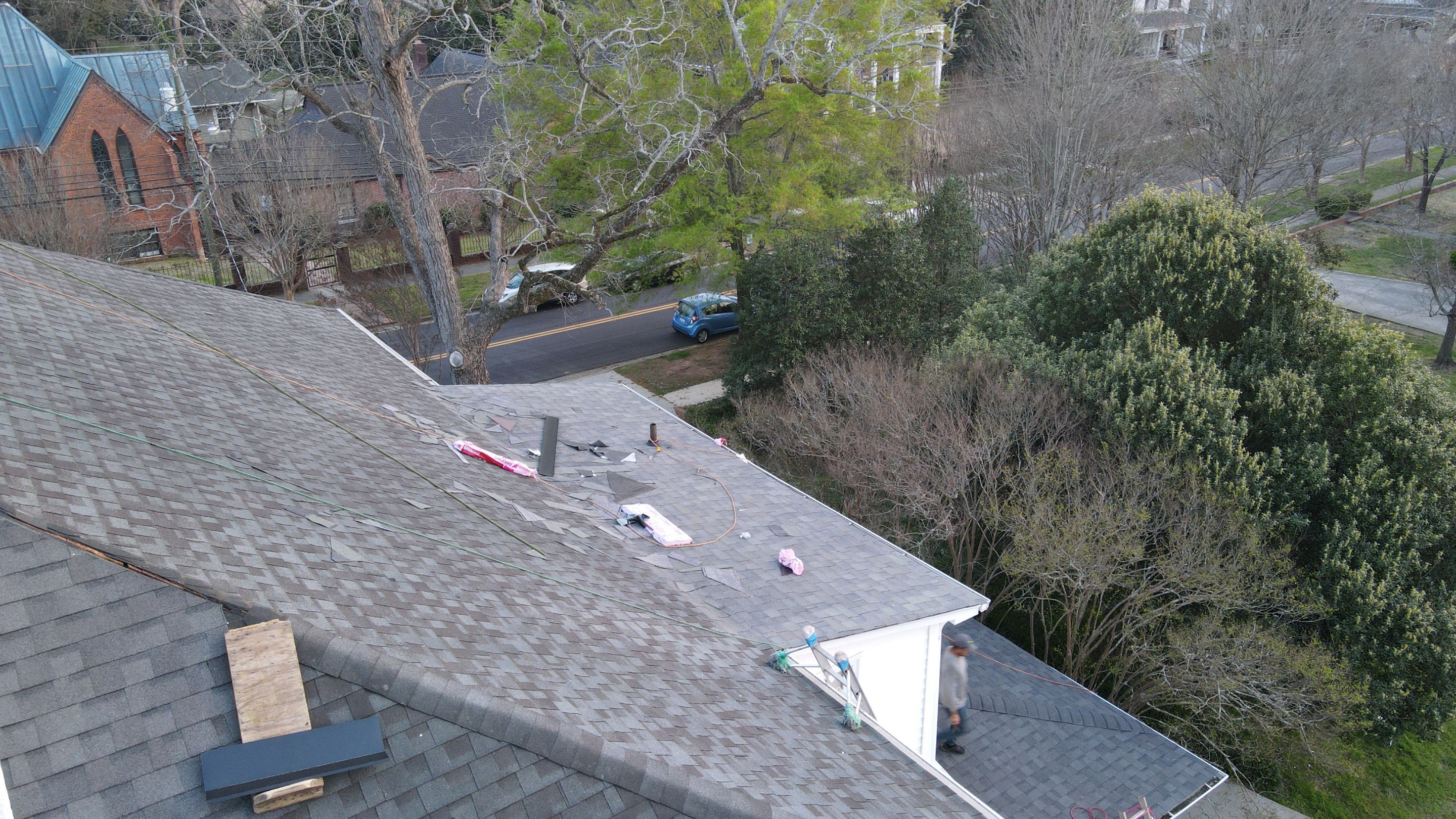 Residential Roofing Repair using Owens Corning Oakridge- Driftwood by Indigo State Roofing