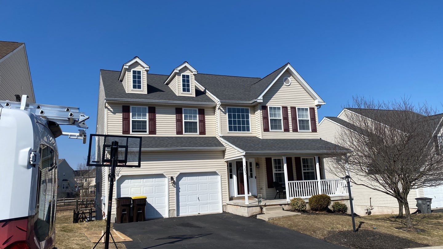 Roofing Installation using CertainTeed Landmark - Pewterwood by Storm Guard of Ches-Mont PA