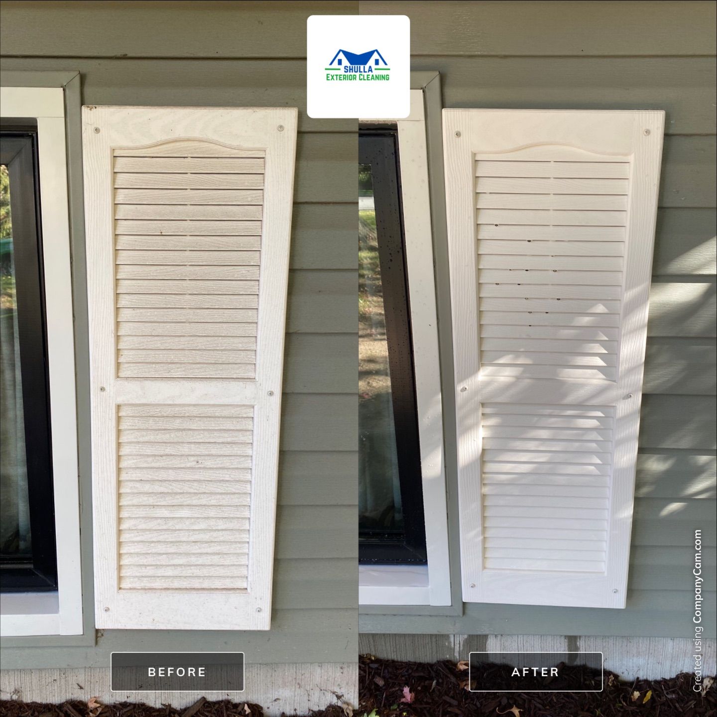 House wash and window clean by Shulla Exterior Cleaning