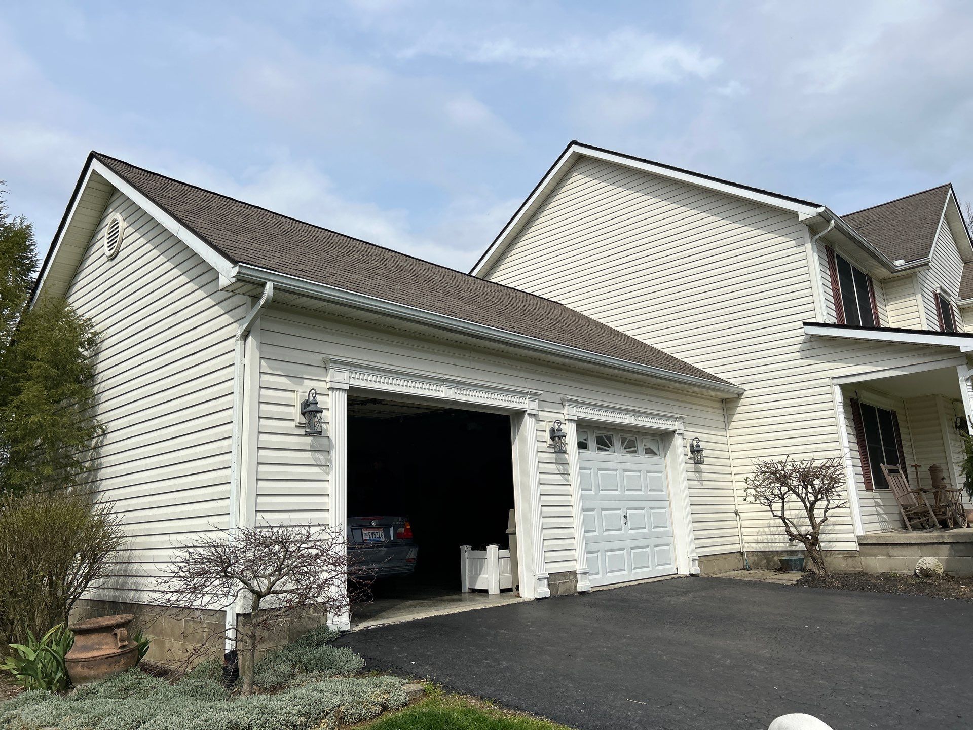 Residential Roofing Installation using Duration Series Shingles - Driftwood by RoofX 