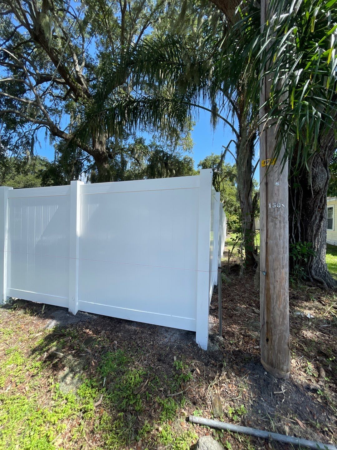 Palmetto, FL 6ft. Tall White Vinyl Privacy Fence  by Asap fence and gates, LLC