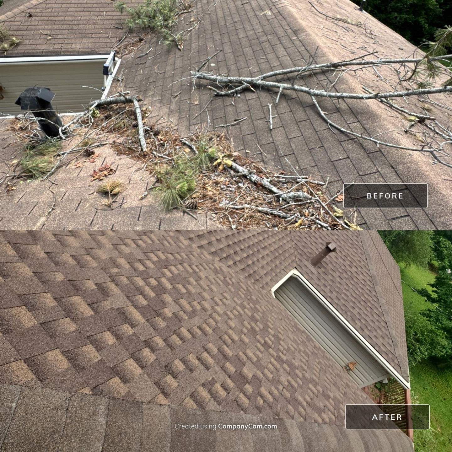 Shingle Replacement in Irondale (Barkwood) by The Roofing Dudes