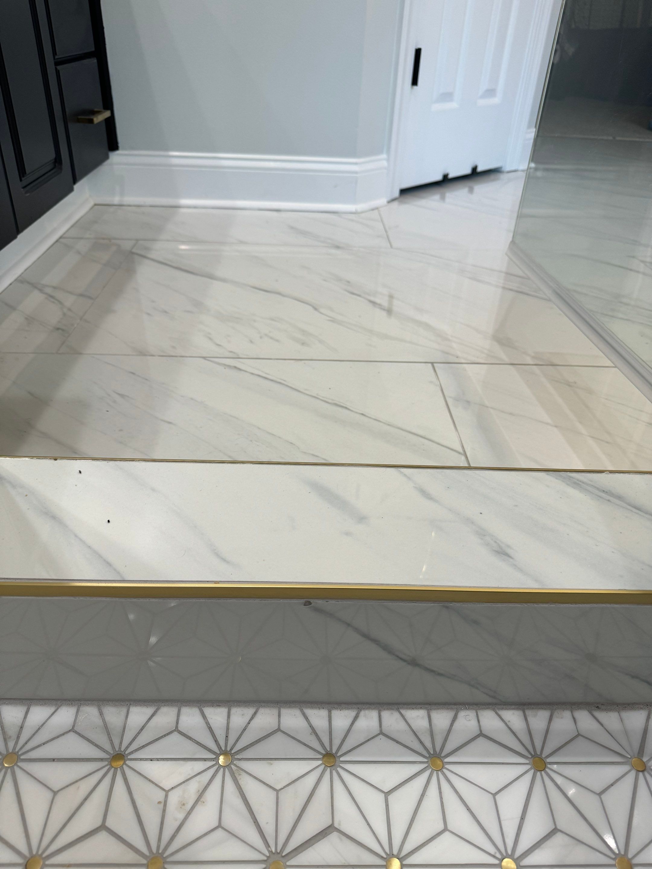 Woods Trace - Bathroom Remodel  by Pillar and Pine