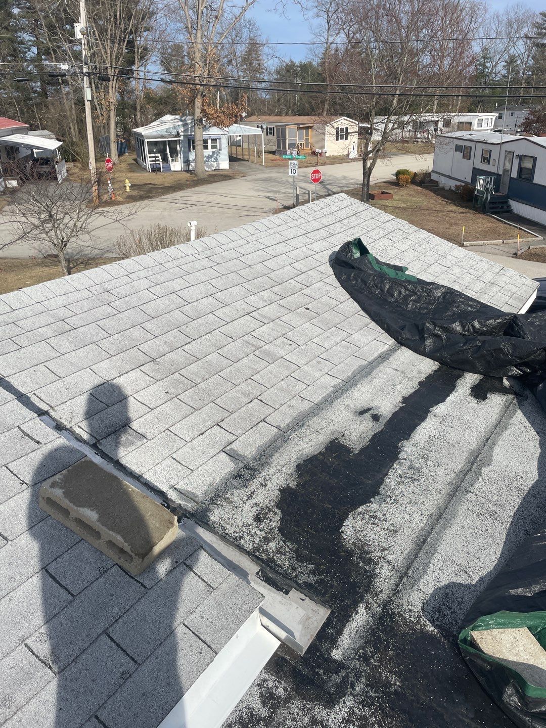 Corrugated Metal and Asphalt in Merrimack New Hampshire by Tall pine roofing