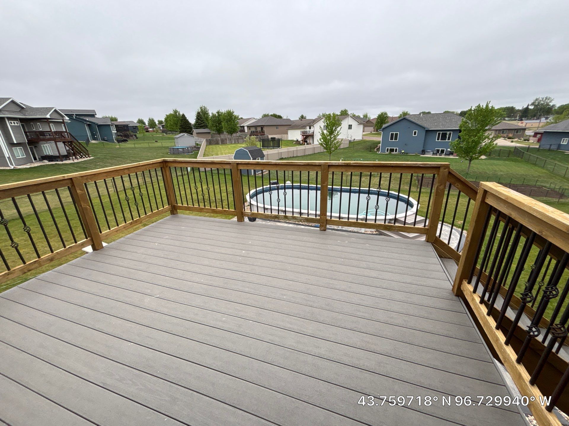 Deck Staining in Baltic by Select Painting, Coatings & Garage Cabinets