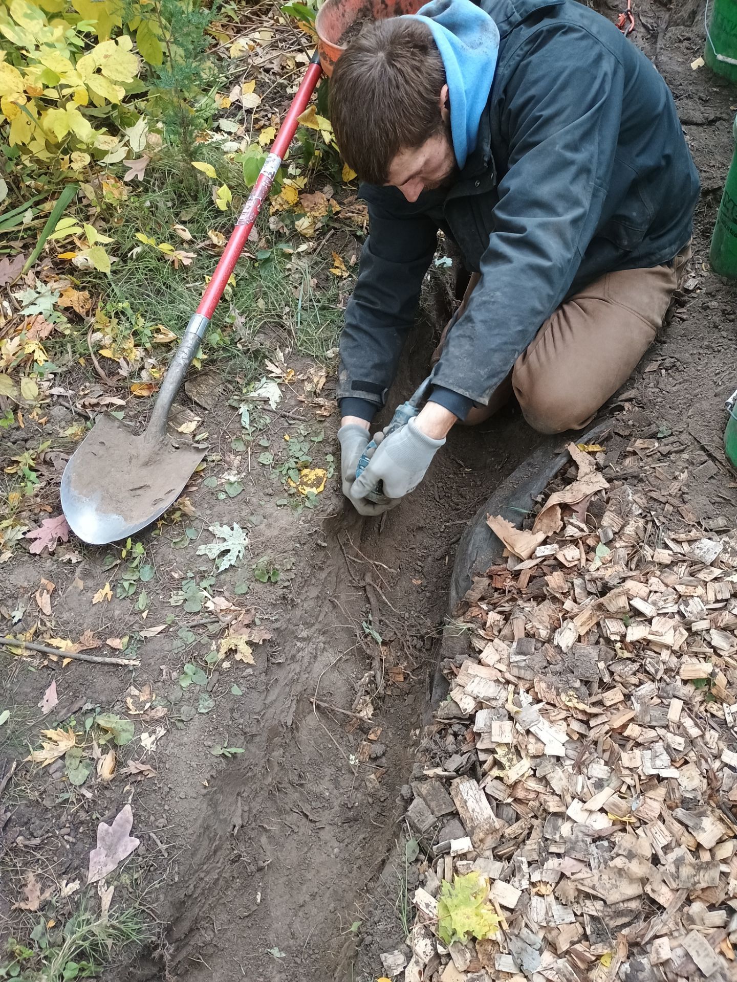 A French Drain for Maya by Waterproofing Northeast