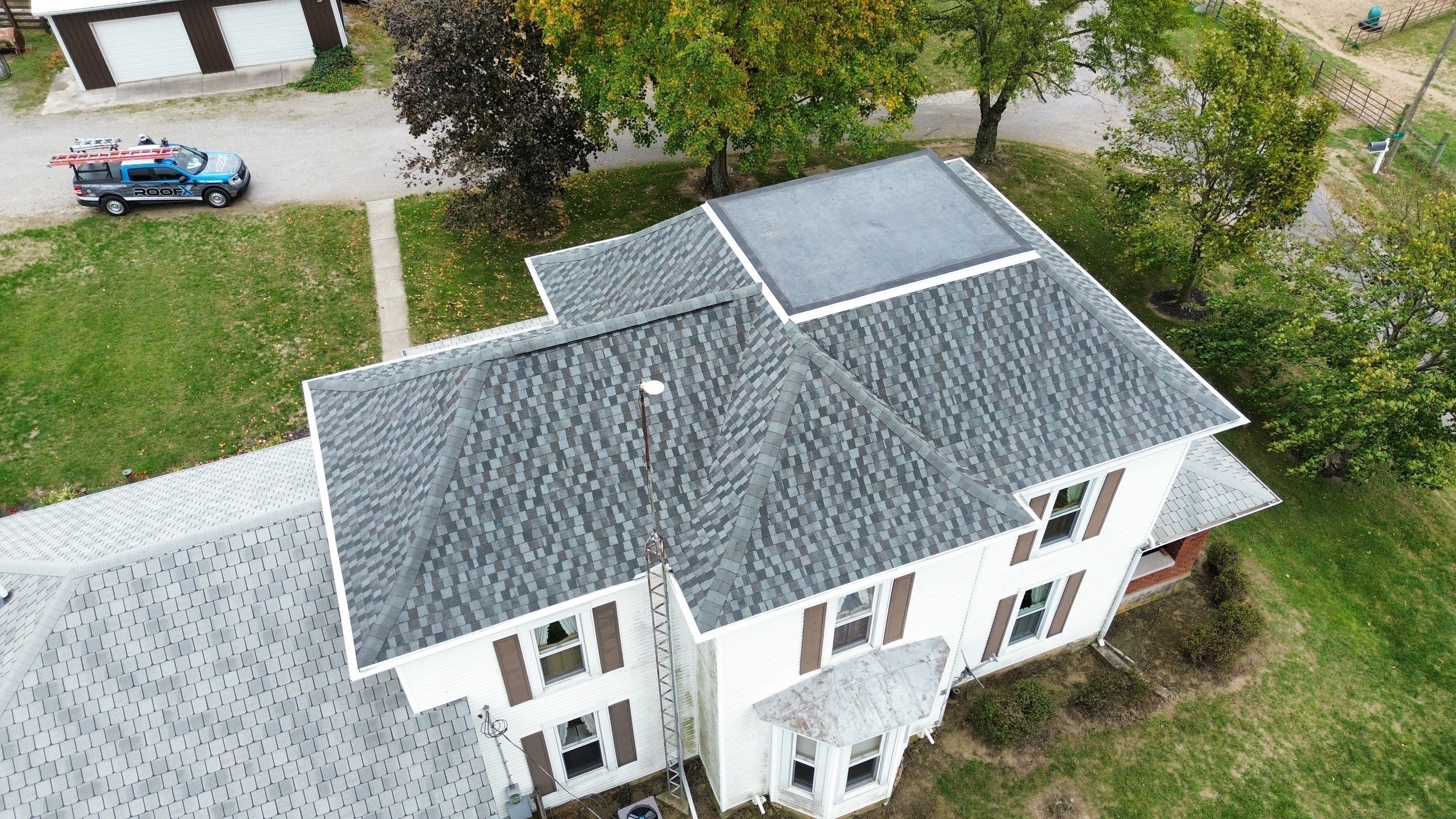 Residential Roofing Installation using Timberline HDZ Shingles - Nantucket Morning by RoofX 