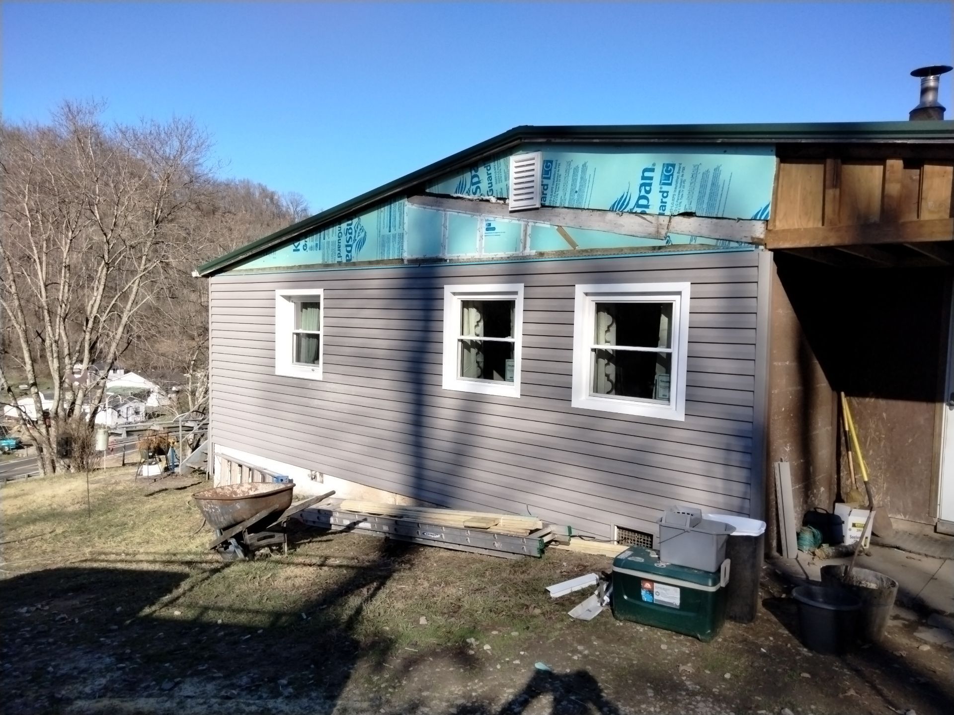 Secure Construction Company Inc. is thrilled to present the dramatic transformation of a residential property, given a new lease on life through our expert renovation work. by Secure Construction Company Inc