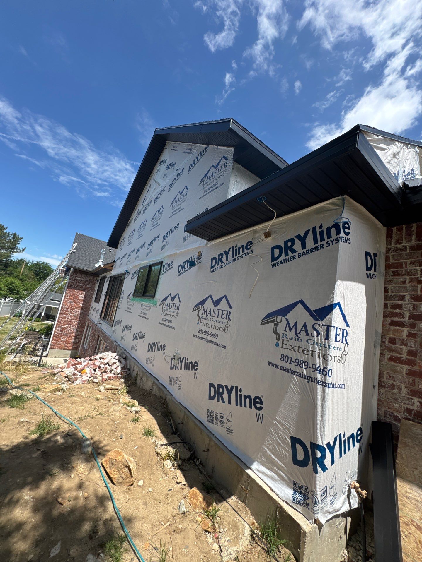 Project in Orem by Master Rain Gutters.