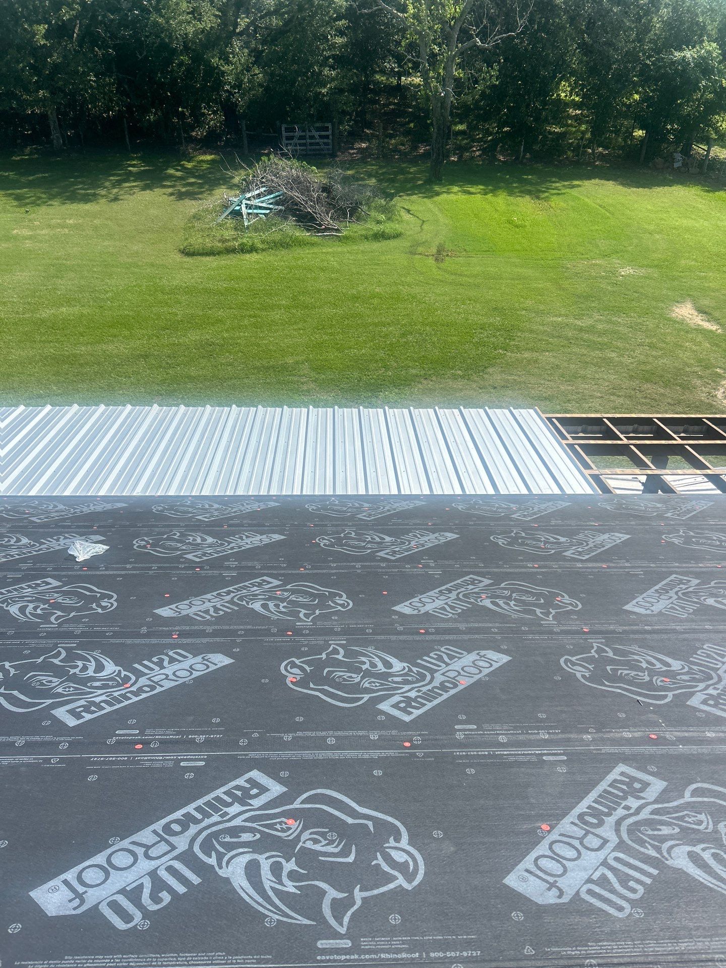 Residential Roofing Installation using Metal by Roof Repair Company