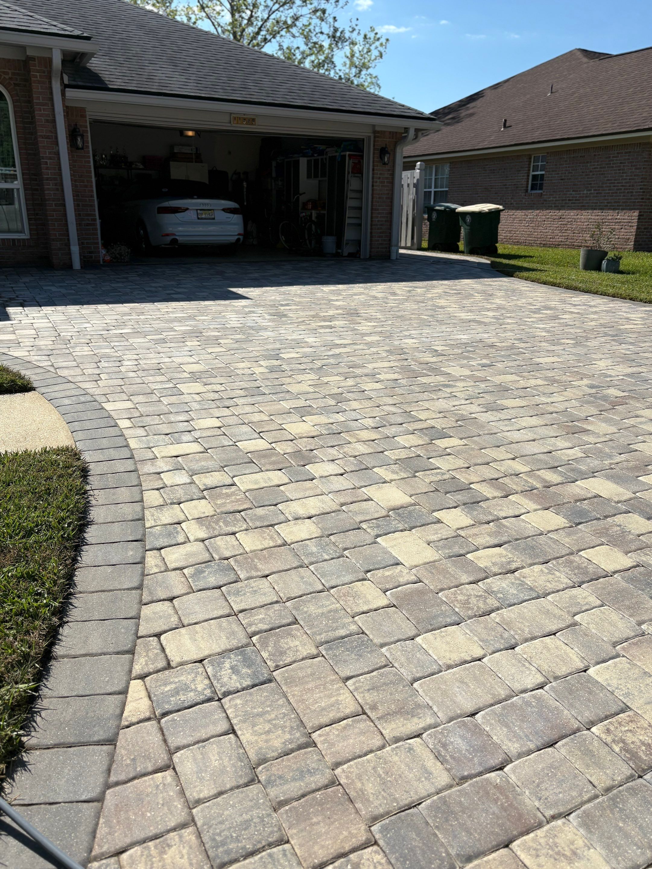 Pavers using Concrete Sealant by DuraSeal